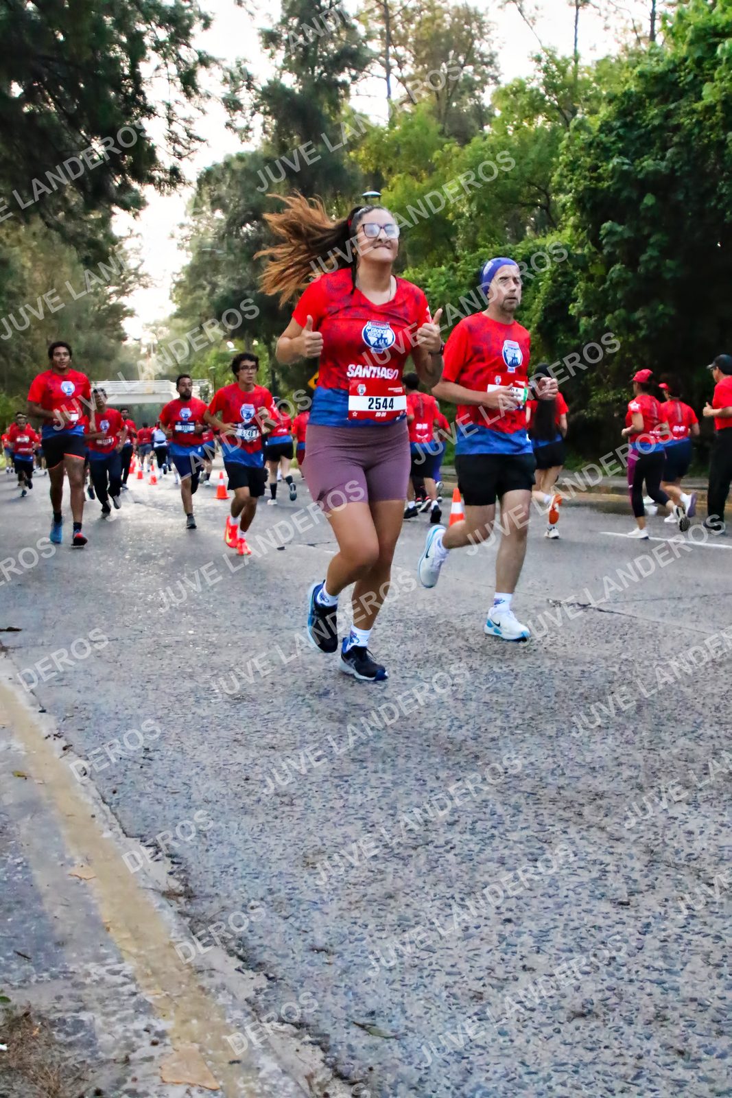 Foto de la CARRERA BIMBO GLOBAL RACE GUADALAJARA en Centro Comercial Andares, Blvd. Puerta de Hierro 4965, Zapopan a las 05:00 · dorsal 2544