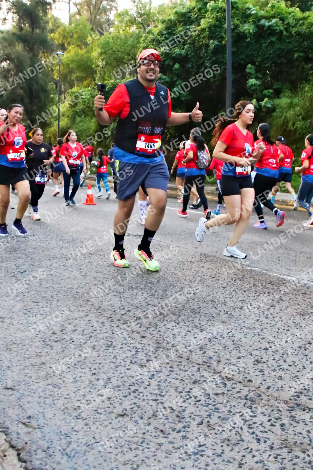 Foto de la CARRERA BIMBO GLOBAL RACE GUADALAJARA en Centro Comercial Andares, Blvd. Puerta de Hierro 4965, Zapopan a las 07:00 · dorsal 1485, 17615, 458