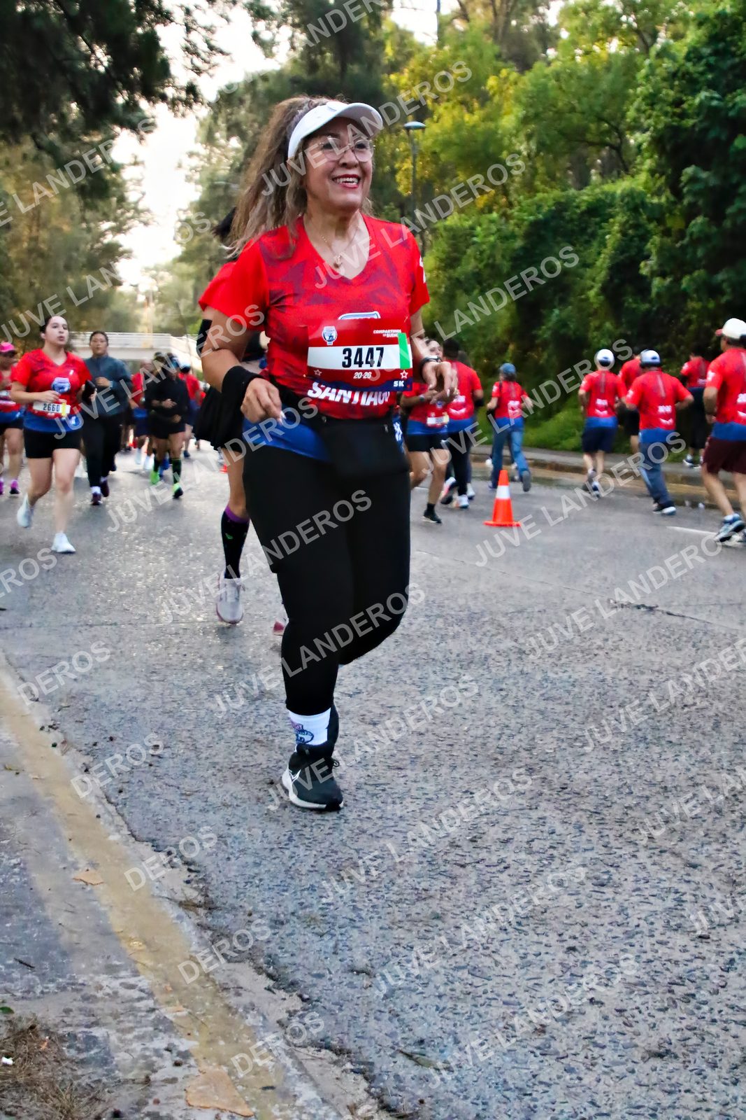 Foto de la CARRERA BIMBO GLOBAL RACE GUADALAJARA en Centro Comercial Andares, Blvd. Puerta de Hierro 4965, Zapopan a las 06:59 · dorsal 3447, 2660
