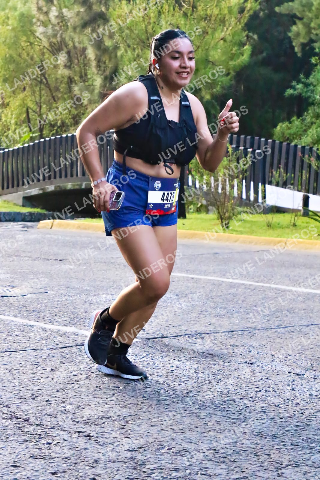 Foto de la CARRERA BIMBO GLOBAL RACE GUADALAJARA en Centro Comercial Andares, Blvd. Puerta de Hierro 4965, Zapopan a las 07:37 · dorsal 4473