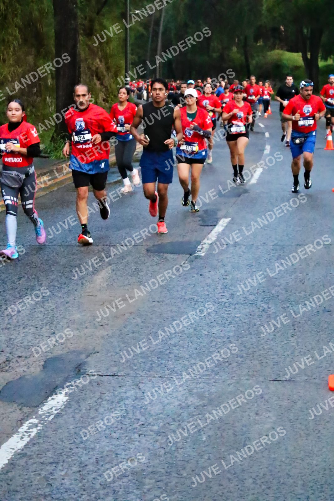 Foto de la CARRERA BIMBO GLOBAL RACE GUADALAJARA en Centro Comercial Andares, Blvd. Puerta de Hierro 4965, Zapopan a las 06:40 · dorsal 3814