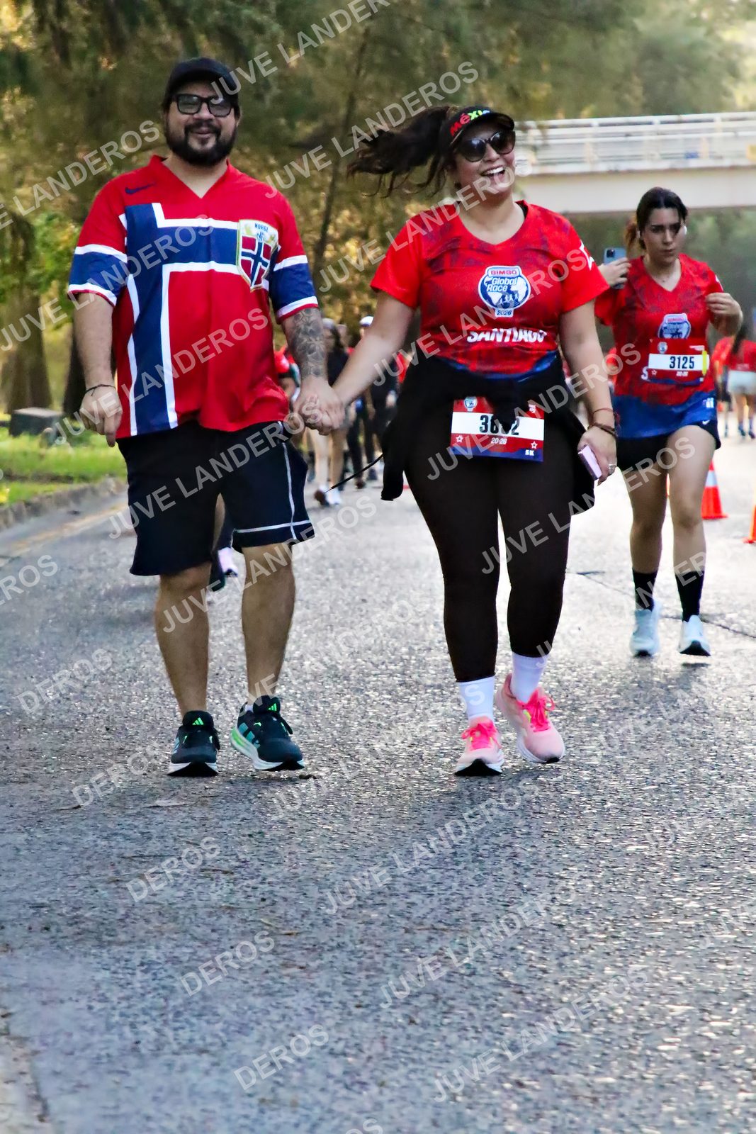 Foto de la CARRERA BIMBO GLOBAL RACE GUADALAJARA en Centro Comercial Andares, Blvd. Puerta de Hierro 4965, Zapopan a las 07:09 · dorsal 3125