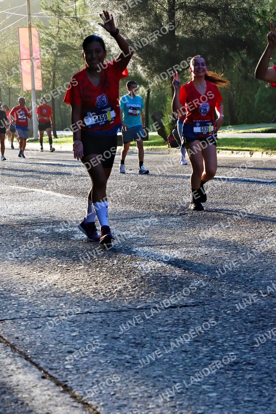 Foto de la CARRERA BIMBO GLOBAL RACE GUADALAJARA en Centro Comercial Andares, Blvd. Puerta de Hierro 4965, Zapopan a las 07:30 · dorsal 5450, 5035