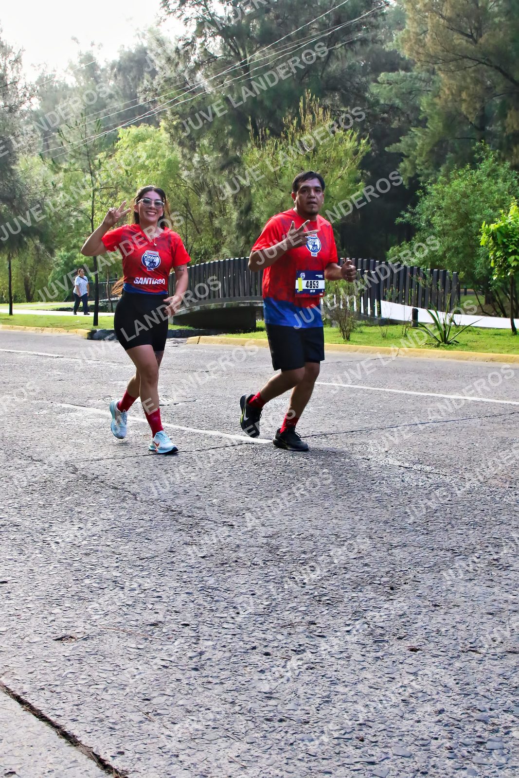 Foto de la CARRERA BIMBO GLOBAL RACE GUADALAJARA en Centro Comercial Andares, Blvd. Puerta de Hierro 4965, Zapopan a las 07:45 · dorsal 4853