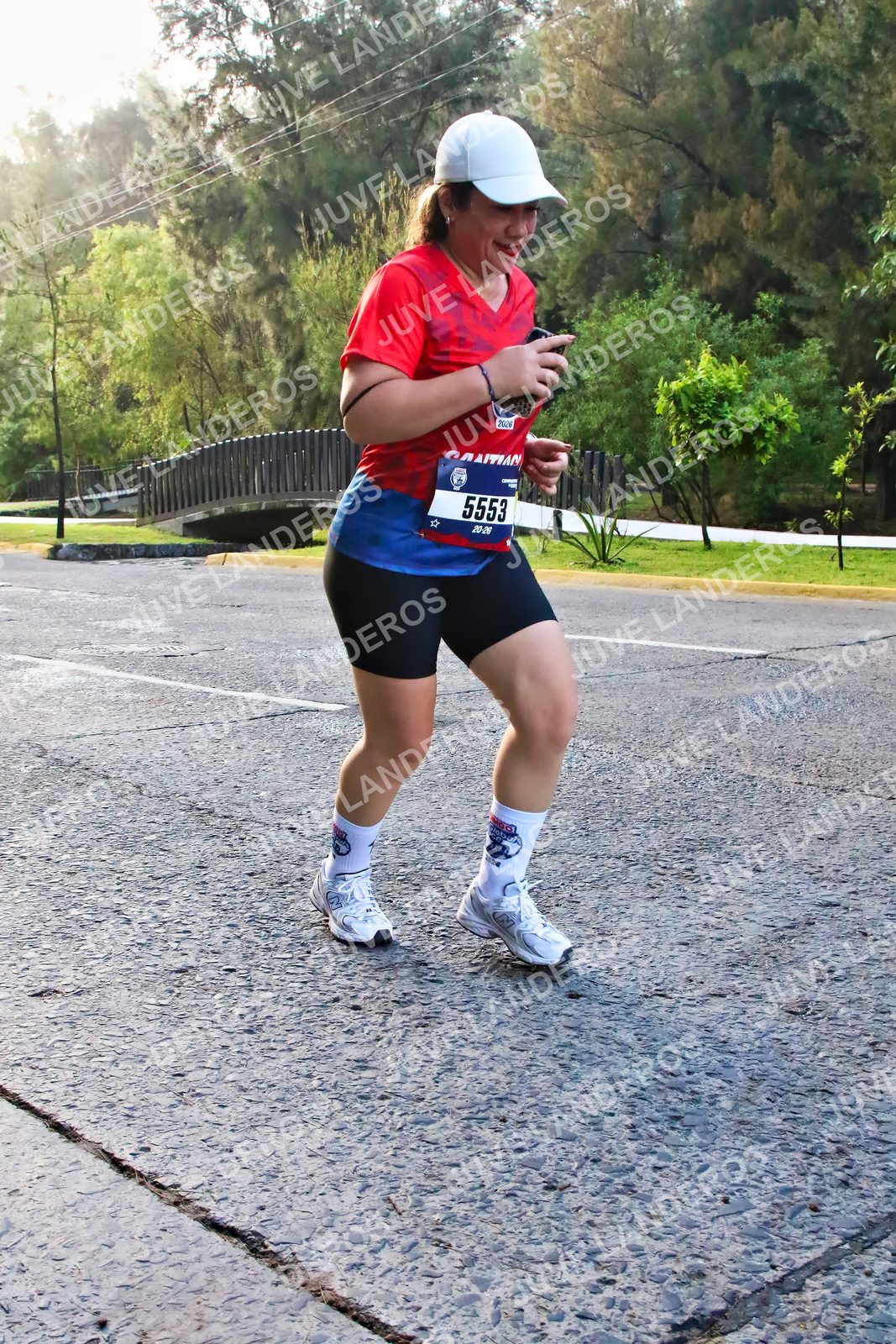 Foto de la CARRERA BIMBO GLOBAL RACE GUADALAJARA en Centro Comercial Andares, Blvd. Puerta de Hierro 4965, Zapopan a las 07:39 · dorsal 5553