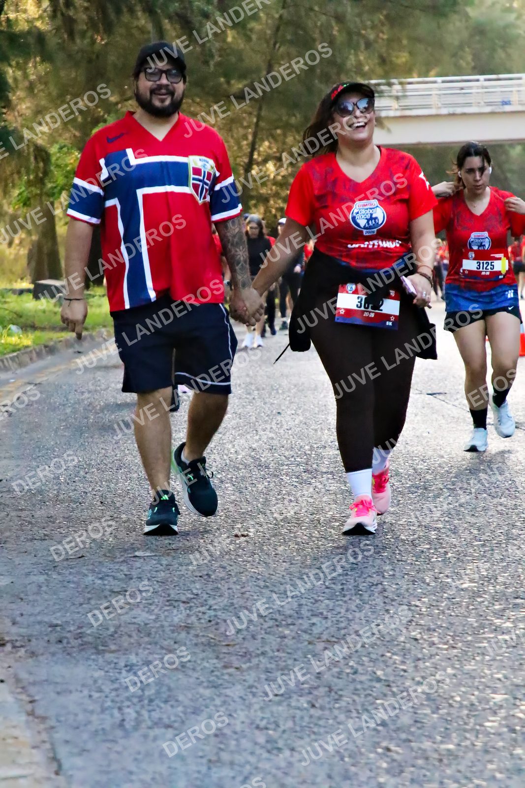 Foto de la CARRERA BIMBO GLOBAL RACE GUADALAJARA en Centro Comercial Andares, Blvd. Puerta de Hierro 4965, Zapopan a las 07:09 · dorsal 3125