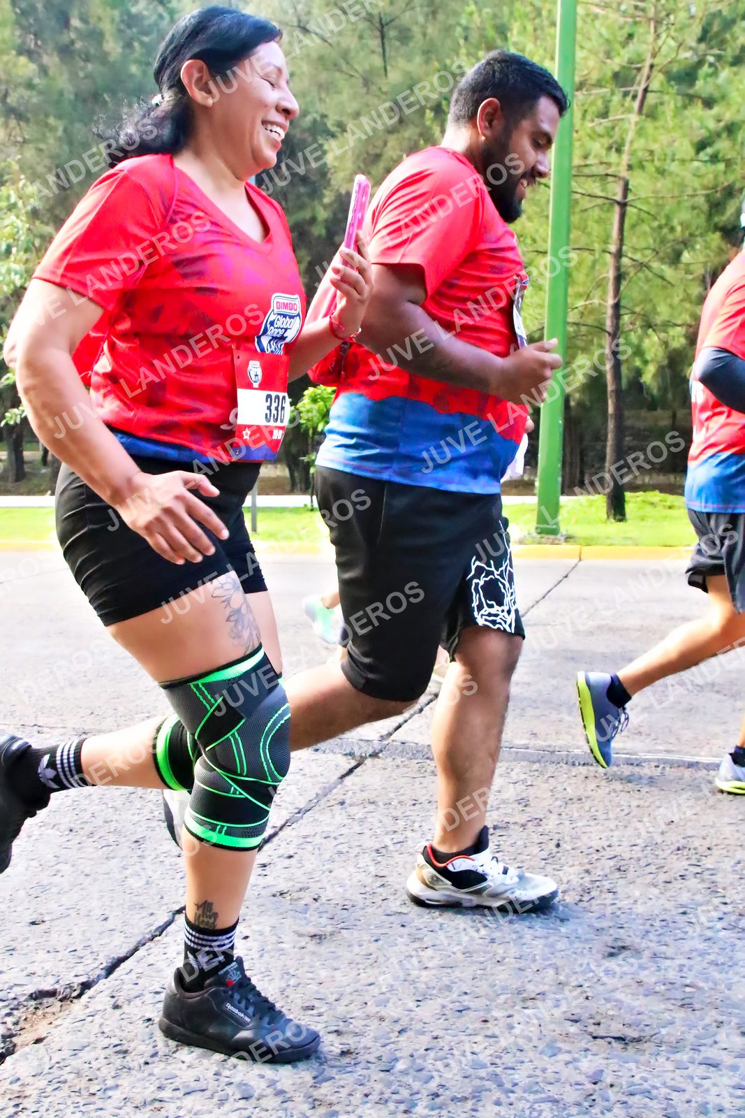 Foto de la CARRERA BIMBO GLOBAL RACE GUADALAJARA en Centro Comercial Andares, Blvd. Puerta de Hierro 4965, Zapopan a las 07:45 · dorsal 336