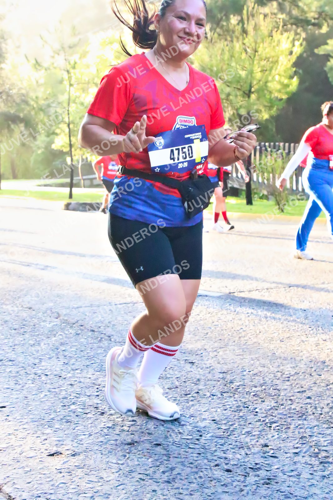 Foto de la CARRERA BIMBO GLOBAL RACE GUADALAJARA en Centro Comercial Andares, Blvd. Puerta de Hierro 4965, Zapopan a las 07:29 · dorsal 4750