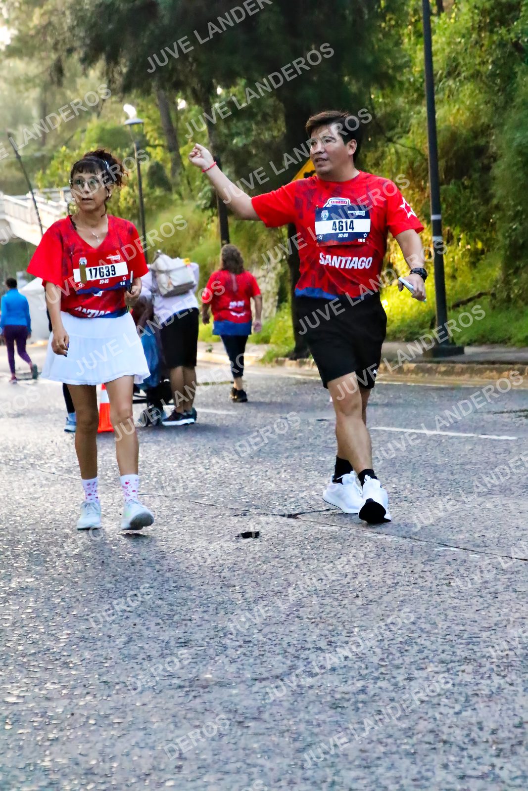 Foto de la CARRERA BIMBO GLOBAL RACE GUADALAJARA en Centro Comercial Andares, Blvd. Puerta de Hierro 4965, Zapopan a las 07:10 · dorsal 4614, 17639