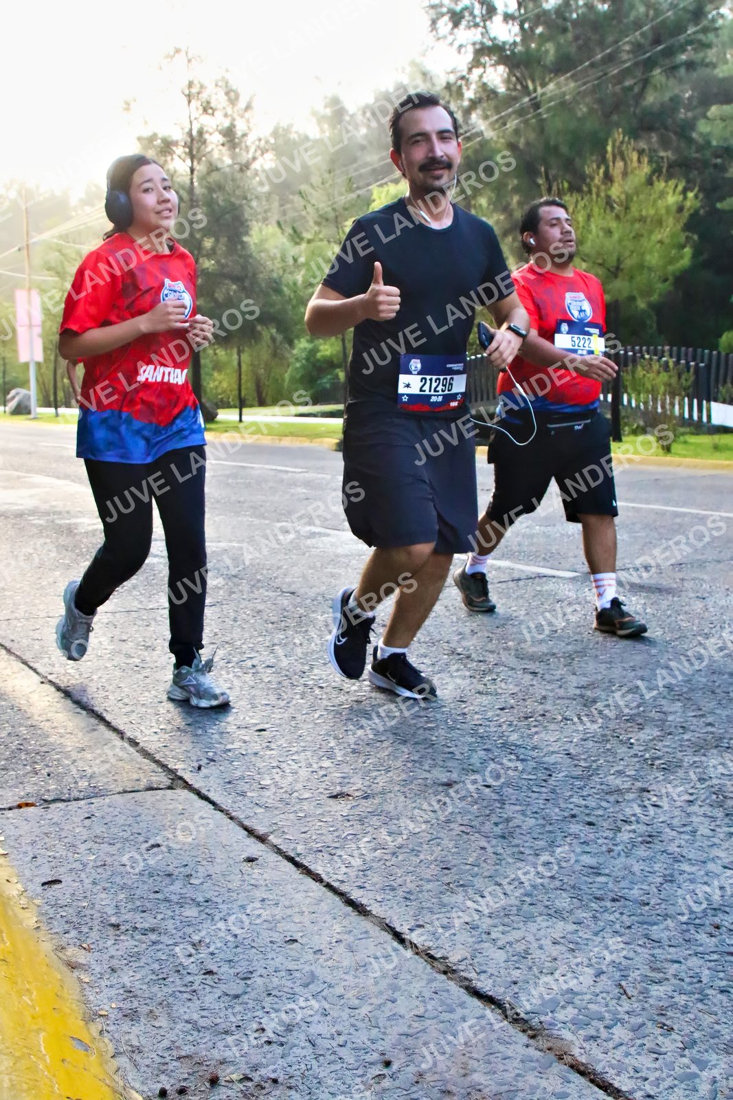 Foto de la CARRERA BIMBO GLOBAL RACE GUADALAJARA en Centro Comercial Andares, Blvd. Puerta de Hierro 4965, Zapopan a las 07:39 · dorsal 21296, 5222