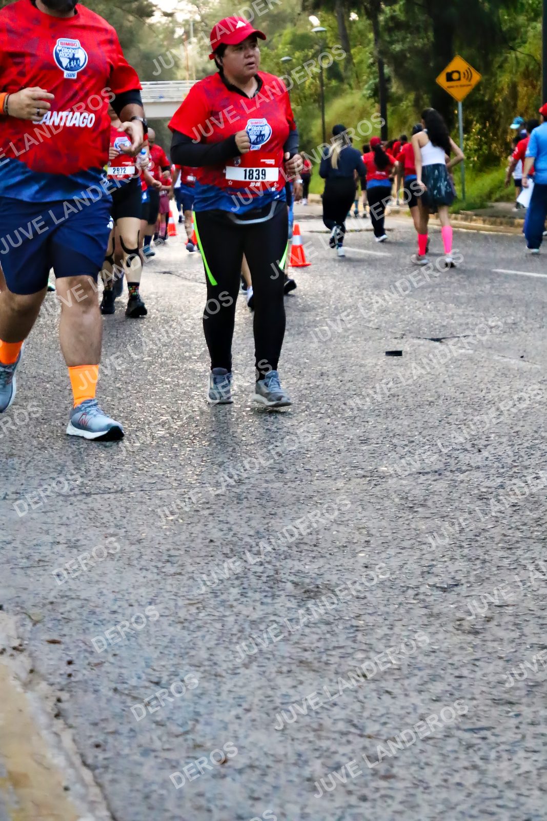 Foto de la CARRERA BIMBO GLOBAL RACE GUADALAJARA en Centro Comercial Andares, Blvd. Puerta de Hierro 4965, Zapopan a las 07:04 · dorsal 1839, 2972