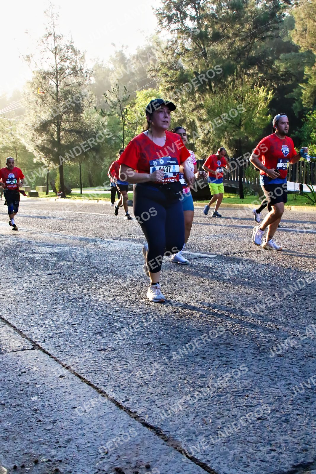 Foto de la CARRERA BIMBO GLOBAL RACE GUADALAJARA en Centro Comercial Andares, Blvd. Puerta de Hierro 4965, Zapopan a las 07:23 · dorsal 5719