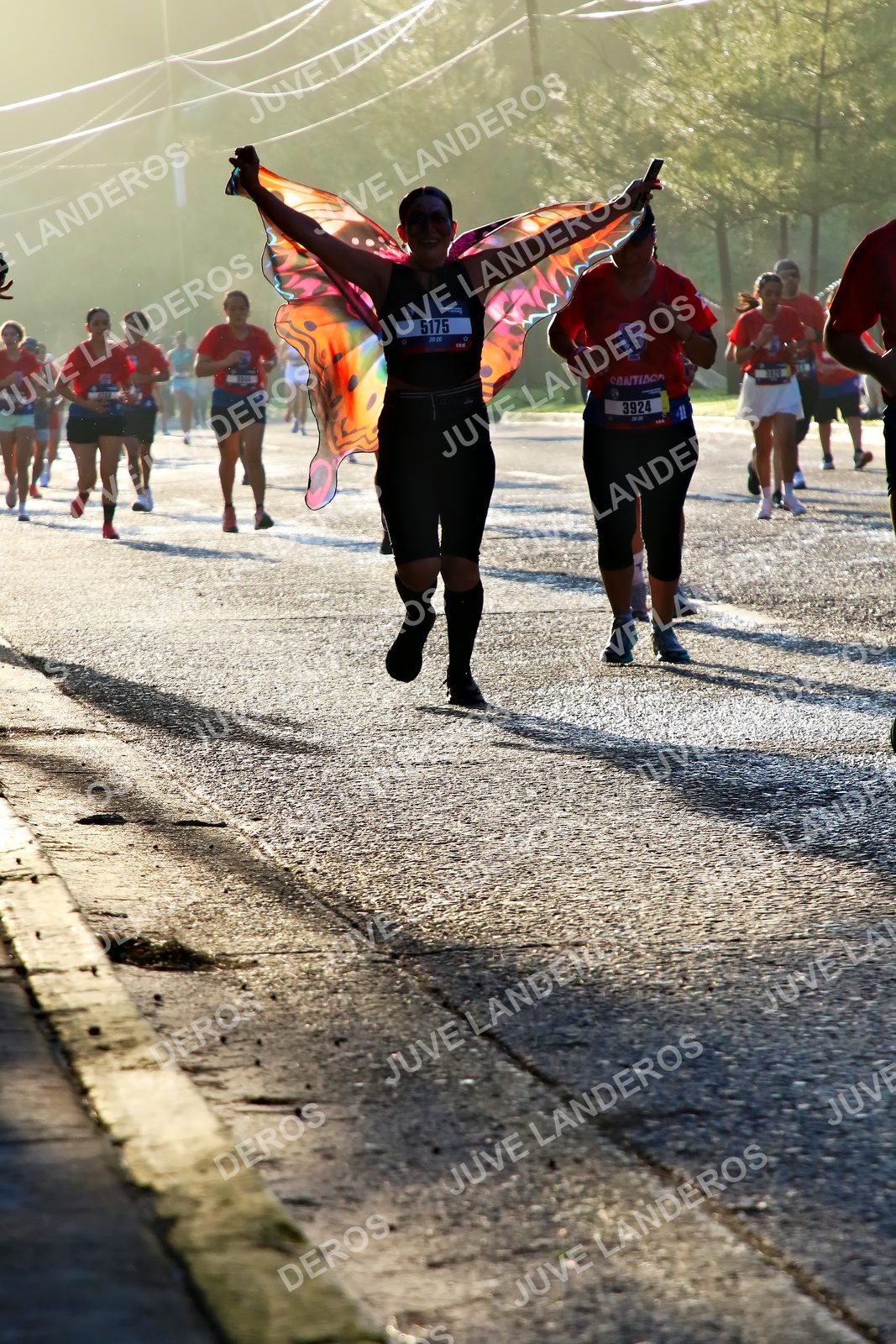 Foto de la CARRERA BIMBO GLOBAL RACE GUADALAJARA en Centro Comercial Andares, Blvd. Puerta de Hierro 4965, Zapopan a las 07:26 · dorsal 5175, 3924