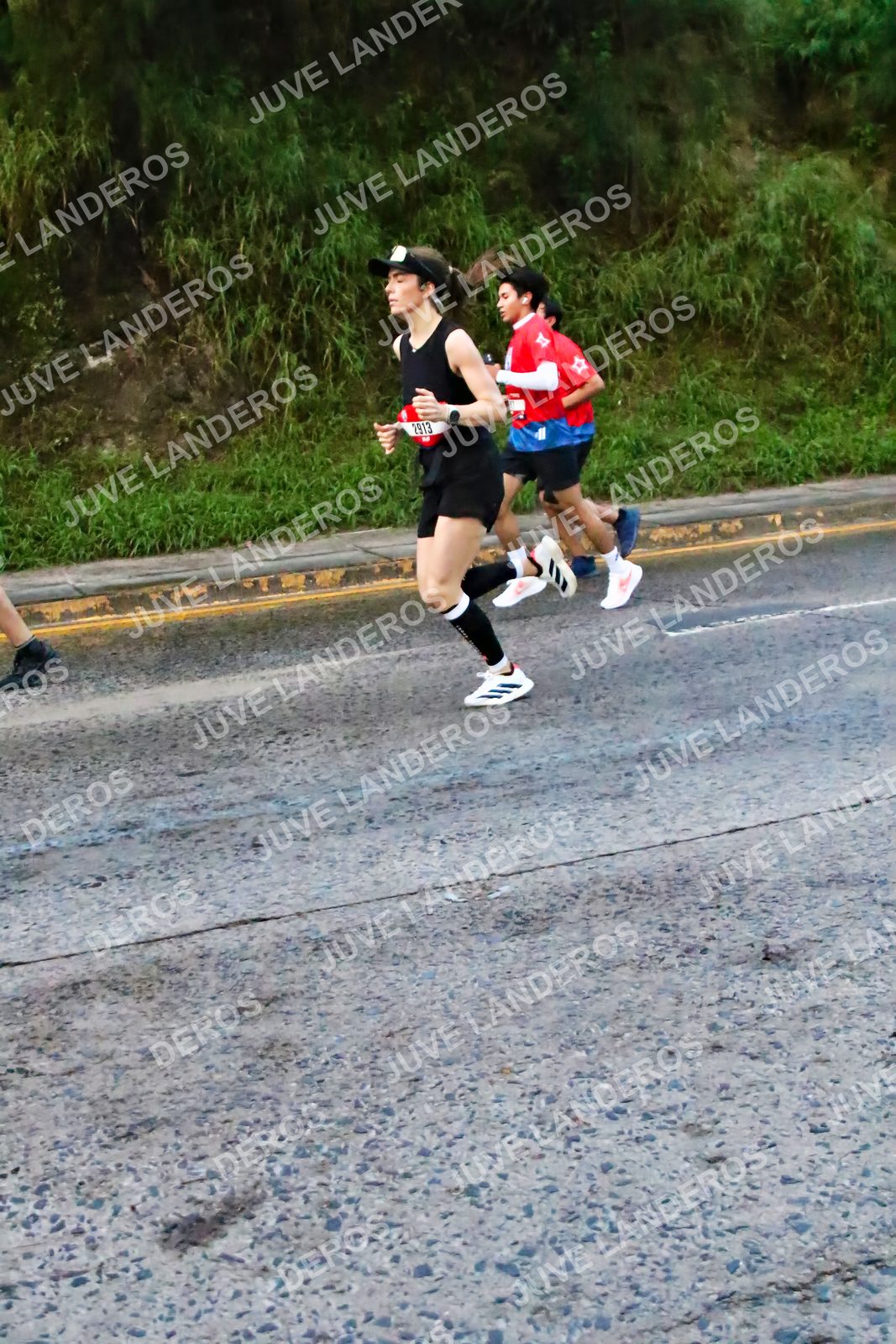 Foto de la CARRERA BIMBO GLOBAL RACE GUADALAJARA en Centro Comercial Andares, Blvd. Puerta de Hierro 4965, Zapopan a las 04:55 · dorsal 2913