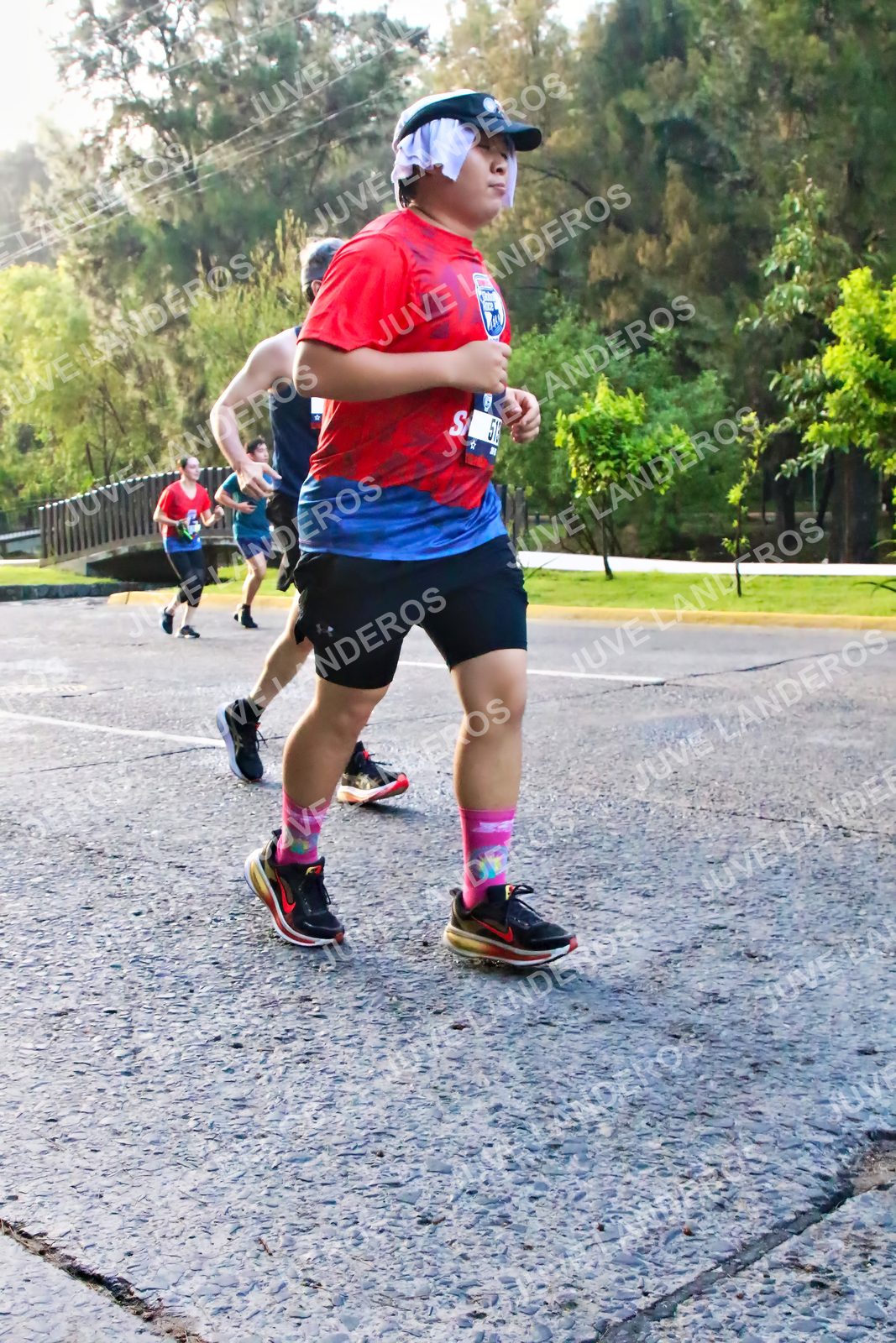Foto de la CARRERA BIMBO GLOBAL RACE GUADALAJARA en Centro Comercial Andares, Blvd. Puerta de Hierro 4965, Zapopan a las 07:34 · dorsal 513