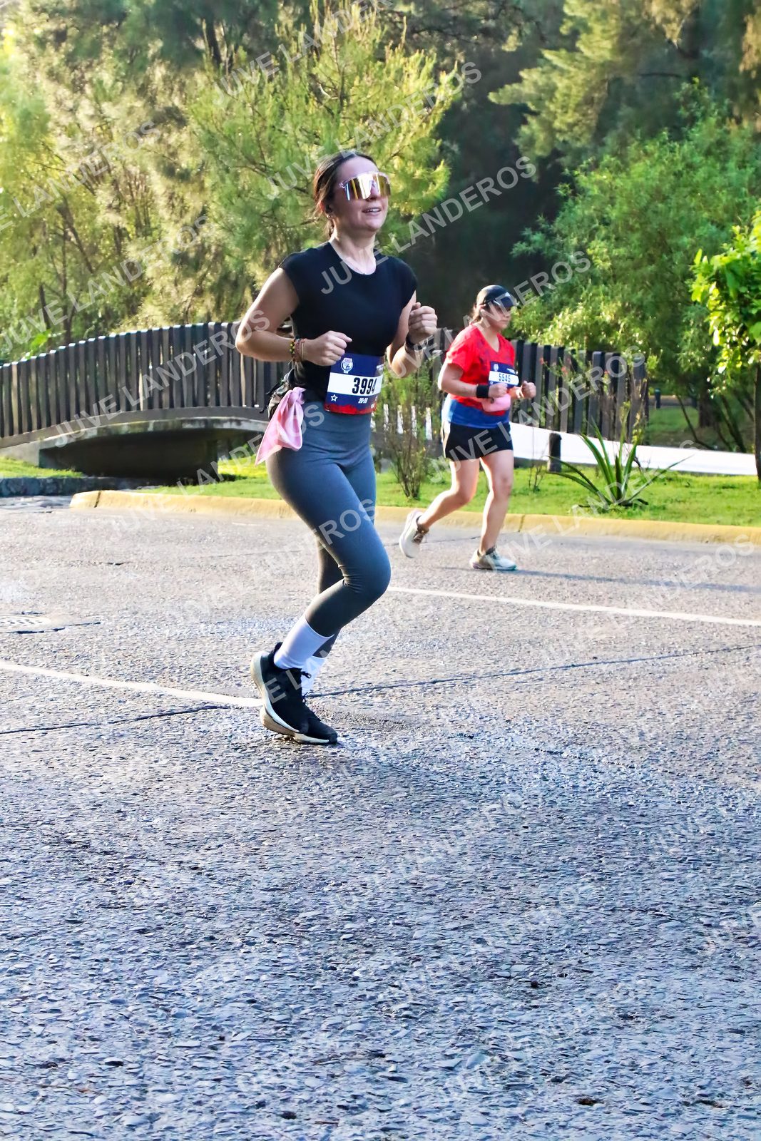 Foto de la CARRERA BIMBO GLOBAL RACE GUADALAJARA en Centro Comercial Andares, Blvd. Puerta de Hierro 4965, Zapopan a las 07:33 · dorsal 3994, 5545