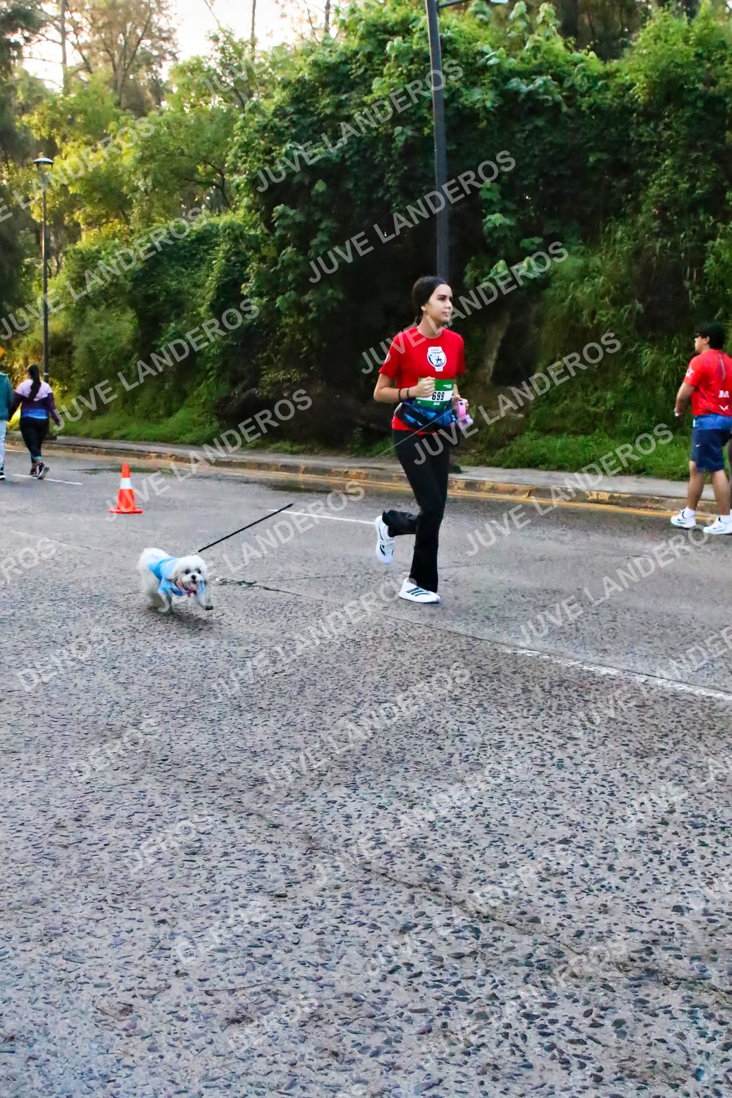 Foto de la CARRERA BIMBO GLOBAL RACE GUADALAJARA en Centro Comercial Andares, Blvd. Puerta de Hierro 4965, Zapopan a las 07:11