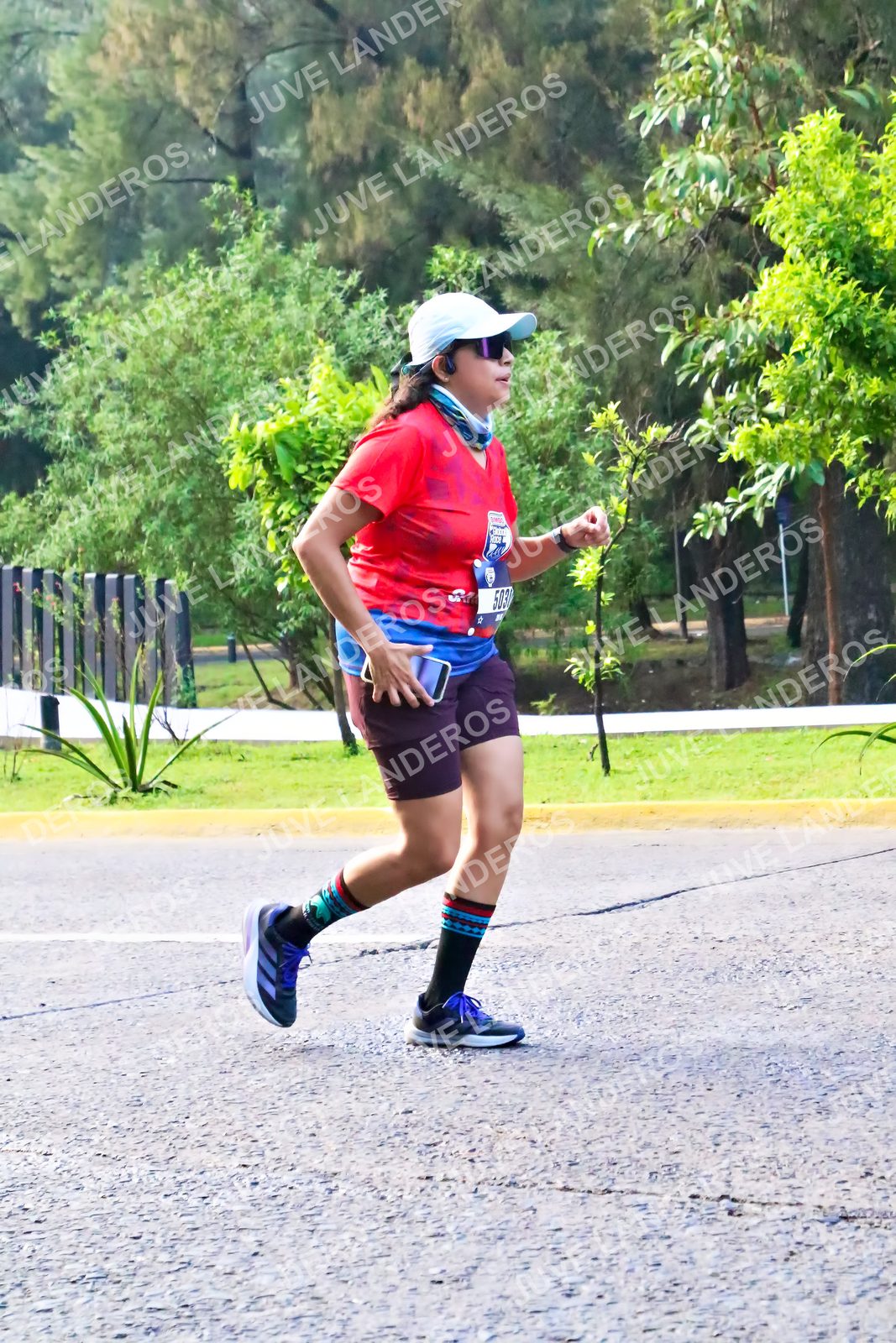 Foto de la CARRERA BIMBO GLOBAL RACE GUADALAJARA en Centro Comercial Andares, Blvd. Puerta de Hierro 4965, Zapopan a las 07:44 · dorsal 5031