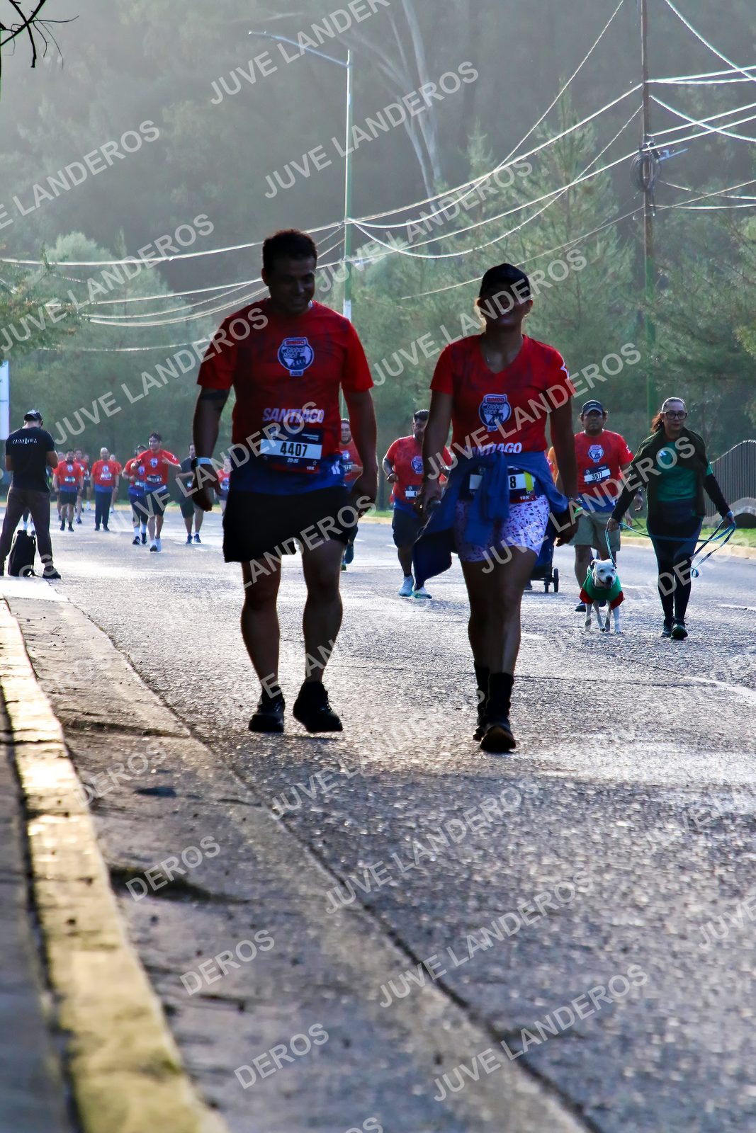 Foto de la CARRERA BIMBO GLOBAL RACE GUADALAJARA en Centro Comercial Andares, Blvd. Puerta de Hierro 4965, Zapopan a las 07:34 · dorsal 4407