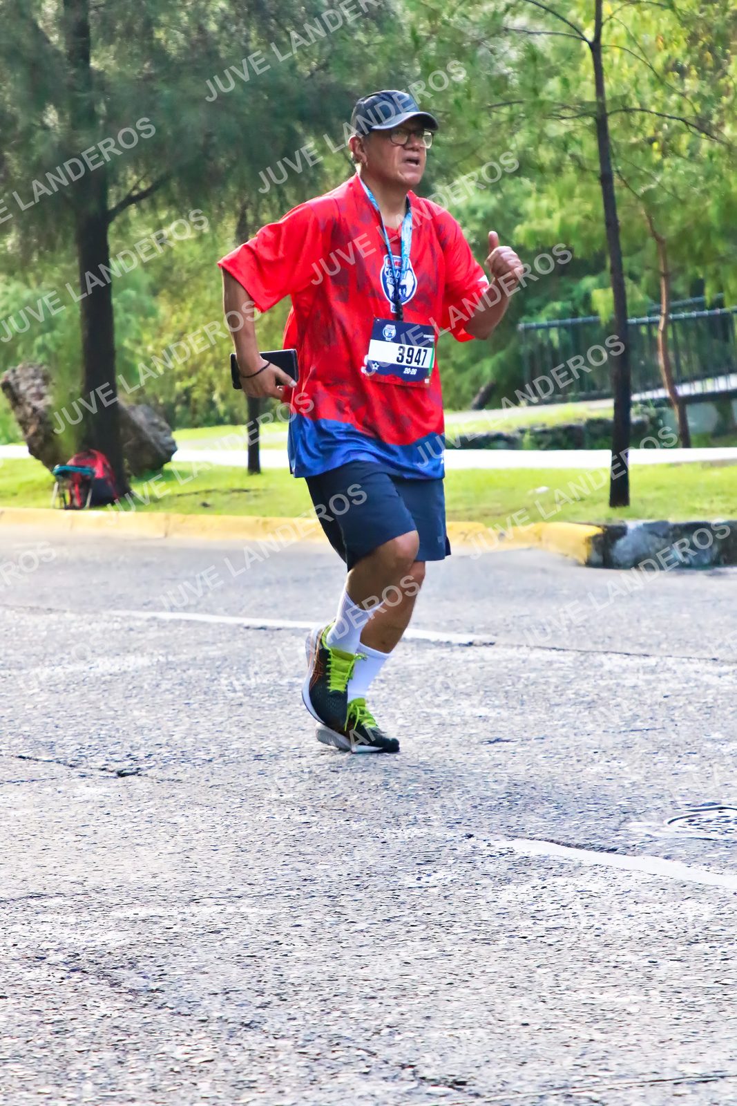 Foto de la CARRERA BIMBO GLOBAL RACE GUADALAJARA en Centro Comercial Andares, Blvd. Puerta de Hierro 4965, Zapopan a las 07:42 · dorsal 3947