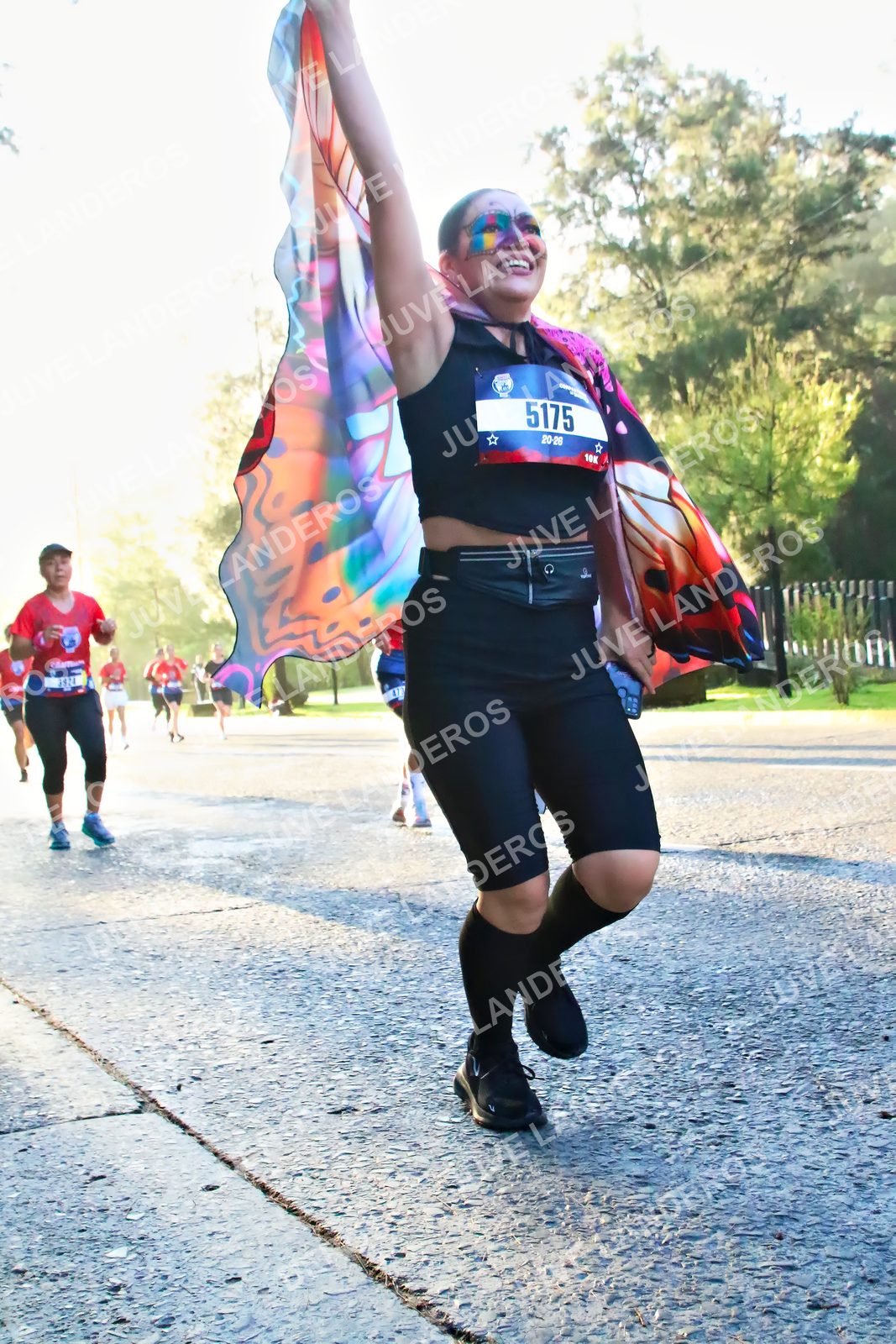Foto de la CARRERA BIMBO GLOBAL RACE GUADALAJARA en Centro Comercial Andares, Blvd. Puerta de Hierro 4965, Zapopan a las 07:27 · dorsal 5175