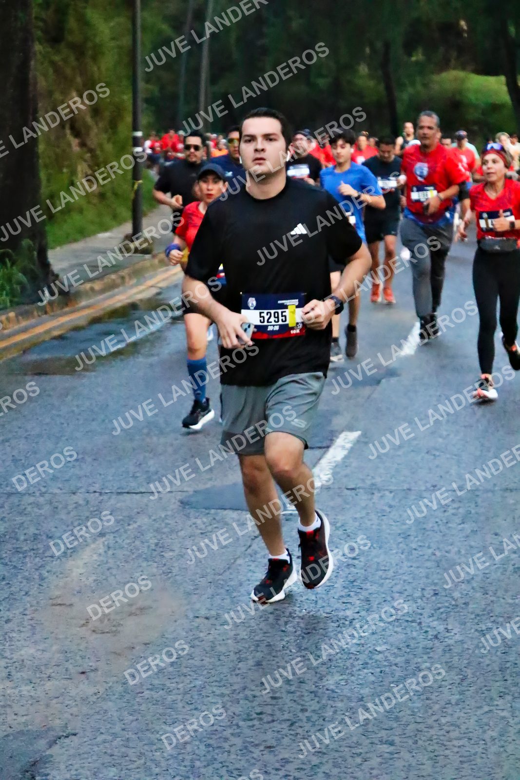 Foto de la CARRERA BIMBO GLOBAL RACE GUADALAJARA en Centro Comercial Andares, Blvd. Puerta de Hierro 4965, Zapopan a las 06:40 · dorsal 5295