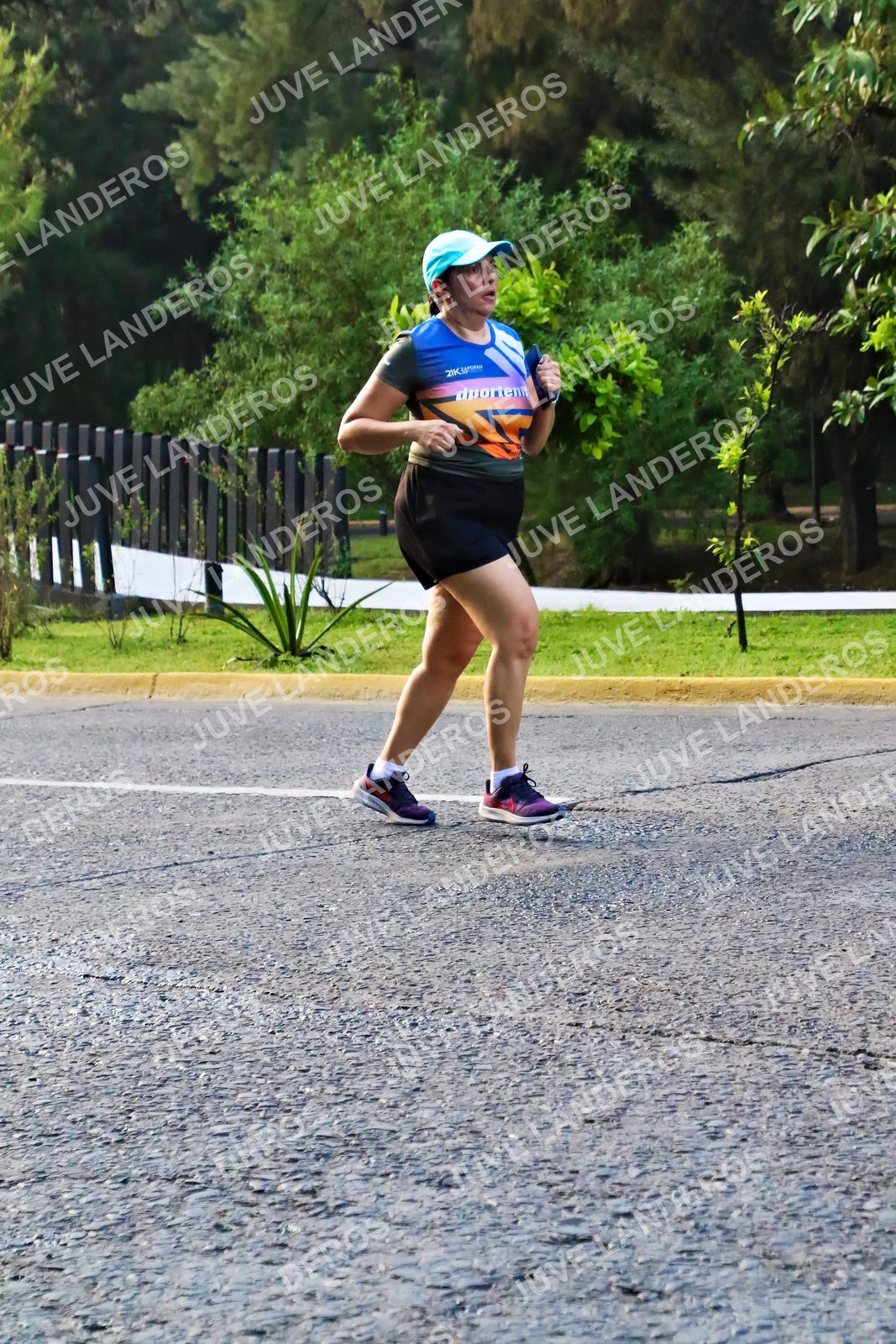 Foto de la CARRERA BIMBO GLOBAL RACE GUADALAJARA en Centro Comercial Andares, Blvd. Puerta de Hierro 4965, Zapopan a las 07:40