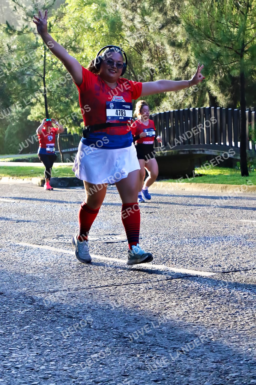 Foto de la CARRERA BIMBO GLOBAL RACE GUADALAJARA en Centro Comercial Andares, Blvd. Puerta de Hierro 4965, Zapopan a las 07:32 · dorsal 4783, 4432