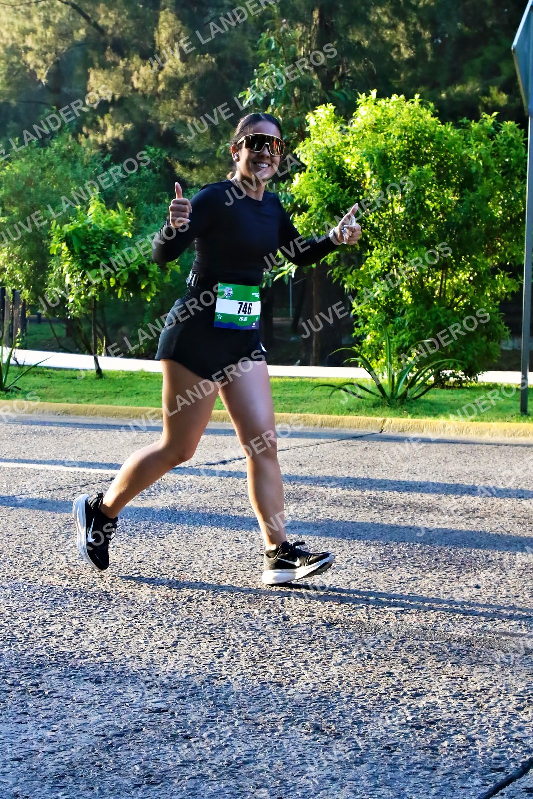 Foto de la CARRERA BIMBO GLOBAL RACE GUADALAJARA en Centro Comercial Andares, Blvd. Puerta de Hierro 4965, Zapopan a las 07:27 · dorsal 746