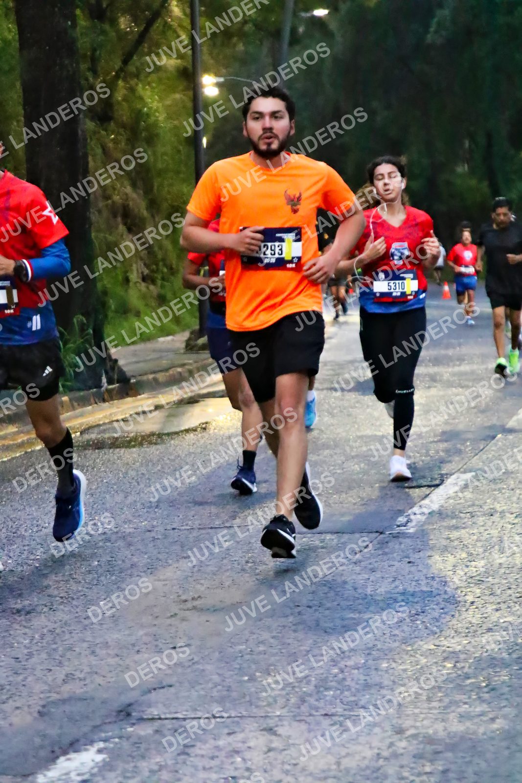 Foto de la CARRERA BIMBO GLOBAL RACE GUADALAJARA en Centro Comercial Andares, Blvd. Puerta de Hierro 4965, Zapopan a las 06:38 · dorsal 5310, 293