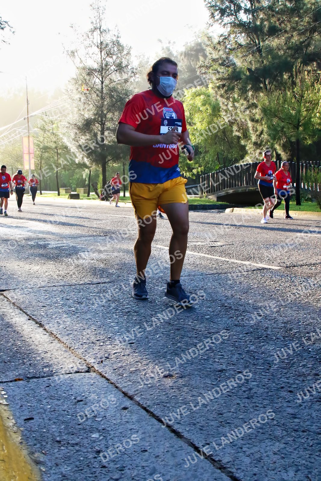 Foto de la CARRERA BIMBO GLOBAL RACE GUADALAJARA en Centro Comercial Andares, Blvd. Puerta de Hierro 4965, Zapopan a las 07:30 · dorsal 52