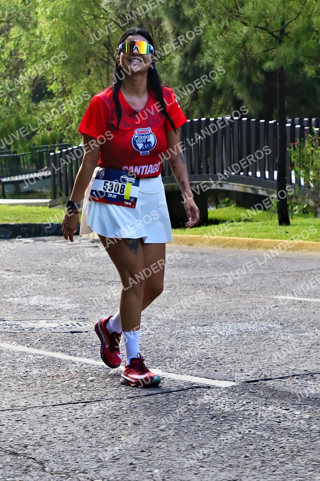 Foto de la CARRERA BIMBO GLOBAL RACE GUADALAJARA en Centro Comercial Andares, Blvd. Puerta de Hierro 4965, Zapopan a las 07:45 · dorsal 5308