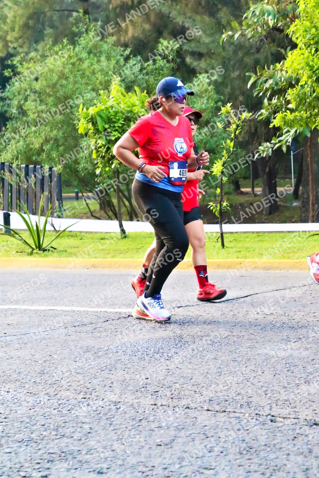 Foto de la CARRERA BIMBO GLOBAL RACE GUADALAJARA en Centro Comercial Andares, Blvd. Puerta de Hierro 4965, Zapopan a las 07:36 · dorsal 4699