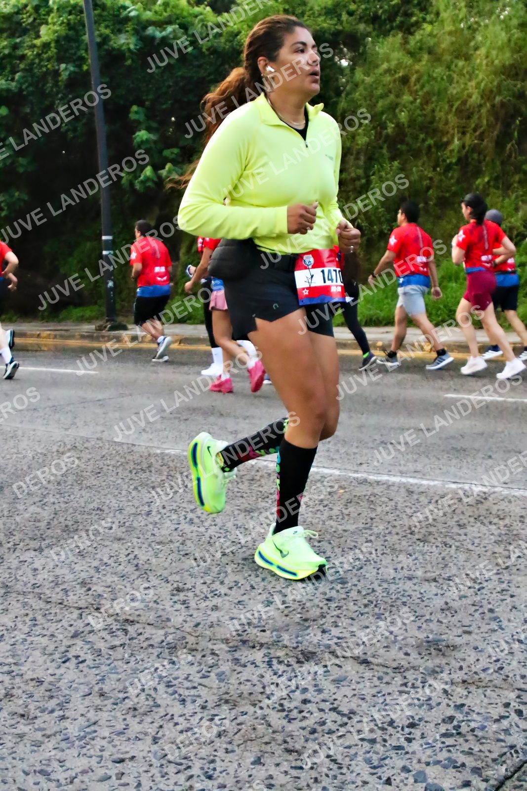 Foto de la CARRERA BIMBO GLOBAL RACE GUADALAJARA en Centro Comercial Andares, Blvd. Puerta de Hierro 4965, Zapopan a las 06:55 · dorsal 1470