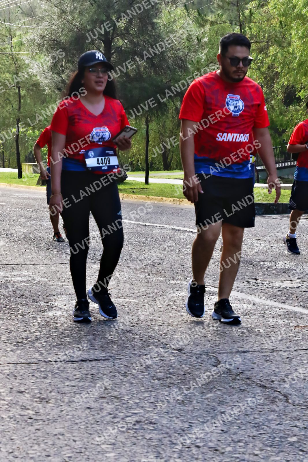 Foto de la CARRERA BIMBO GLOBAL RACE GUADALAJARA en Centro Comercial Andares, Blvd. Puerta de Hierro 4965, Zapopan a las 07:44 · dorsal 4409