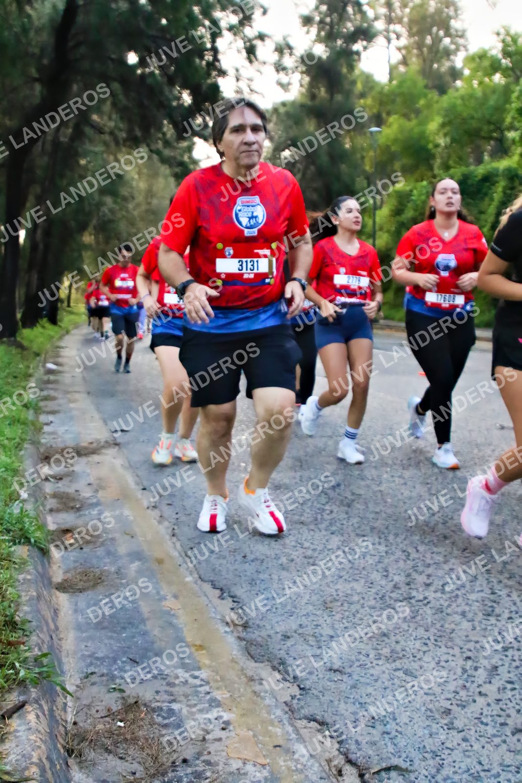 Foto de la CARRERA BIMBO GLOBAL RACE GUADALAJARA en Centro Comercial Andares, Blvd. Puerta de Hierro 4965, Zapopan a las 07:03 · dorsal 3131, 17608