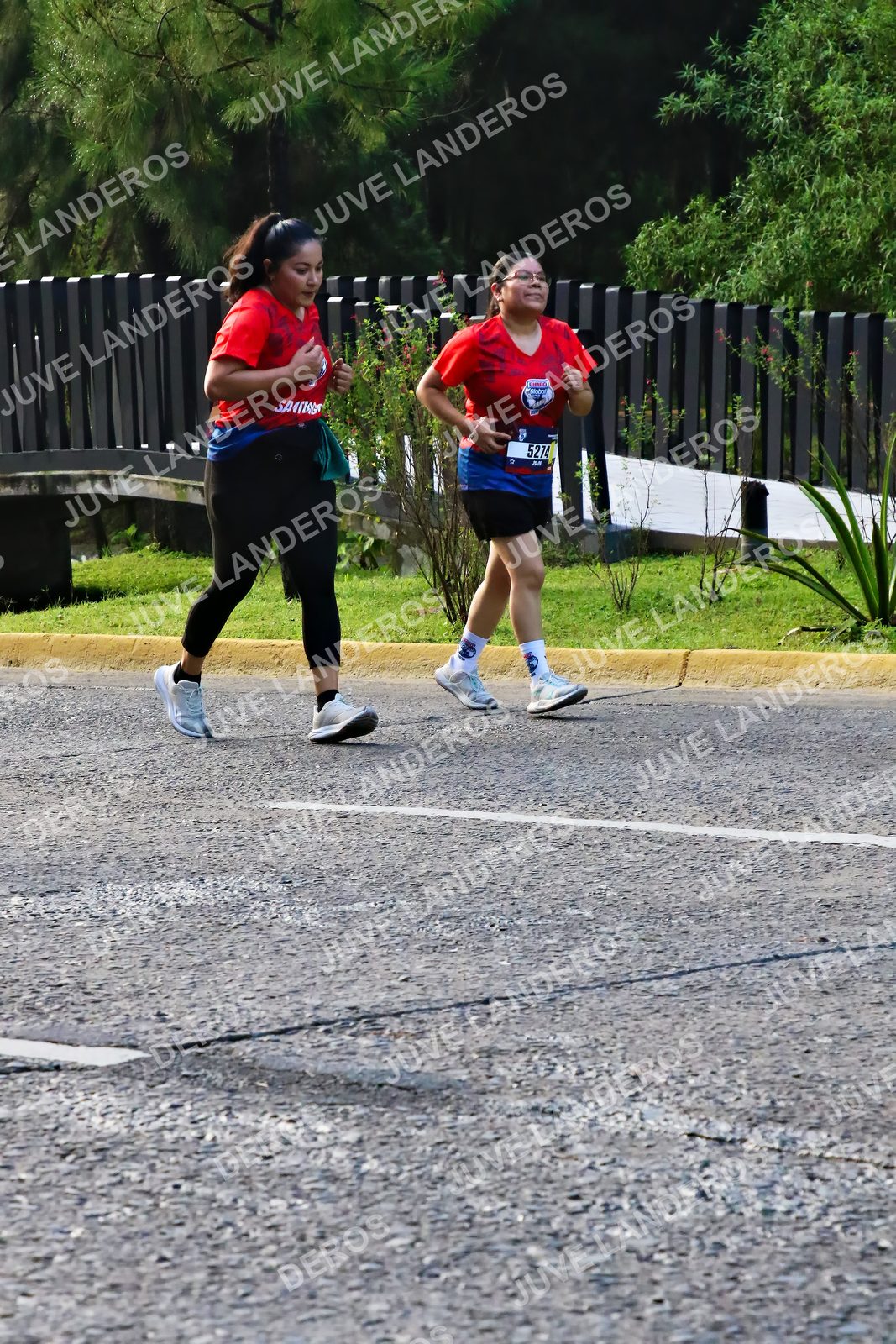 Foto de la CARRERA BIMBO GLOBAL RACE GUADALAJARA en Centro Comercial Andares, Blvd. Puerta de Hierro 4965, Zapopan a las 07:43 · dorsal 5274
