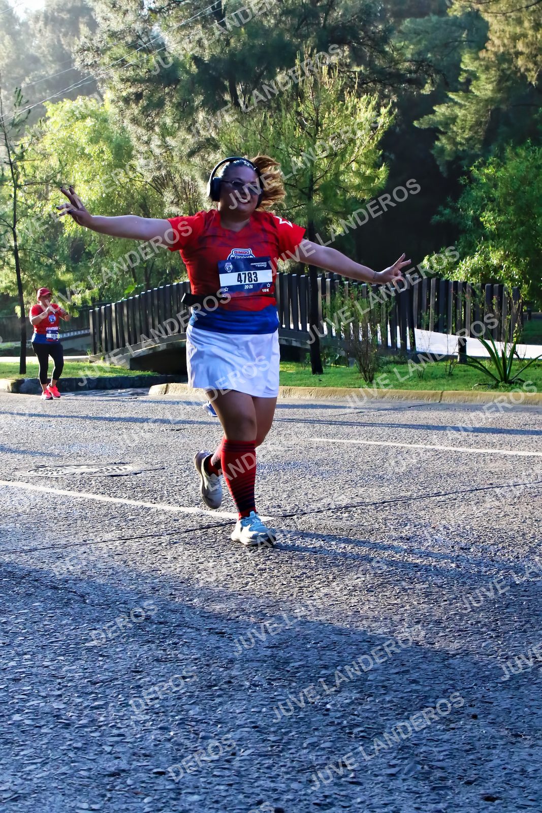 Foto de la CARRERA BIMBO GLOBAL RACE GUADALAJARA en Centro Comercial Andares, Blvd. Puerta de Hierro 4965, Zapopan a las 07:32 · dorsal 4783