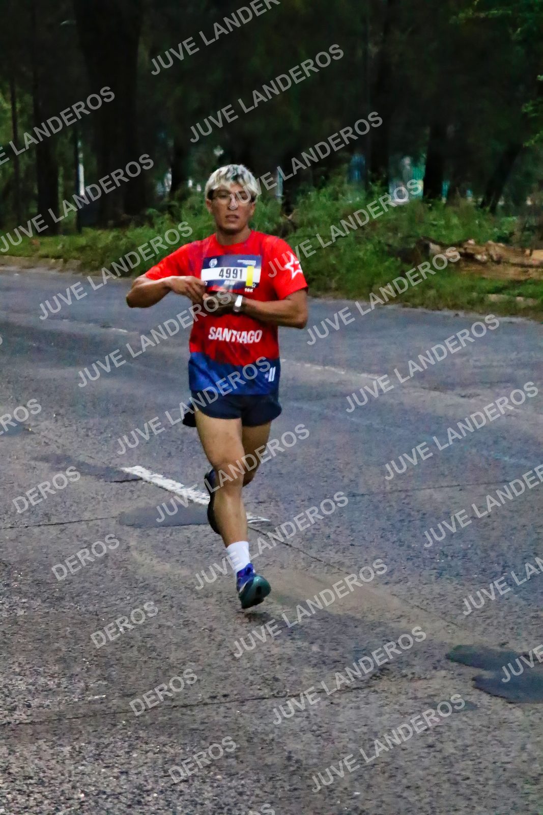 Foto de la CARRERA BIMBO GLOBAL RACE GUADALAJARA en Centro Comercial Andares, Blvd. Puerta de Hierro 4965, Zapopan a las 06:35 · dorsal 4991
