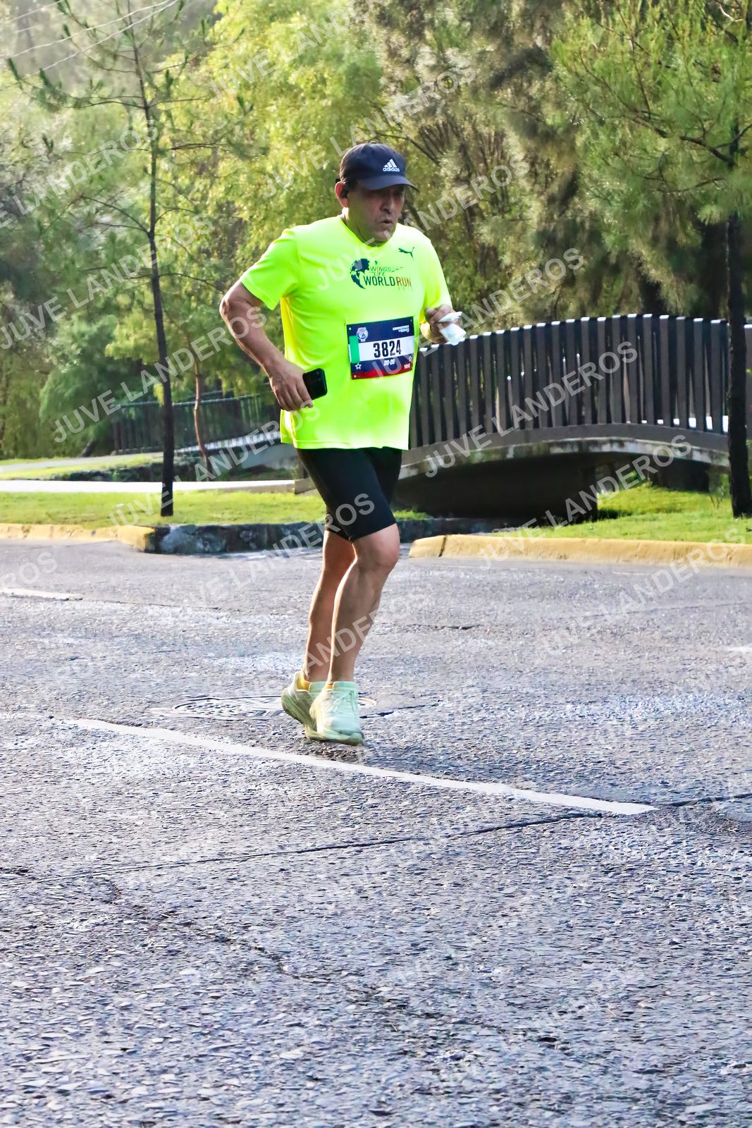 Foto de la CARRERA BIMBO GLOBAL RACE GUADALAJARA en Centro Comercial Andares, Blvd. Puerta de Hierro 4965, Zapopan a las 07:34 · dorsal 3824