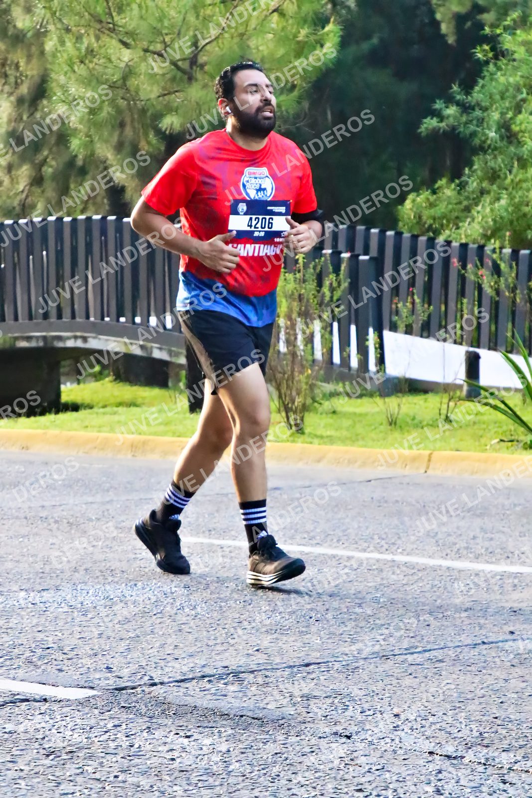 Foto de la CARRERA BIMBO GLOBAL RACE GUADALAJARA en Centro Comercial Andares, Blvd. Puerta de Hierro 4965, Zapopan a las 07:34 · dorsal 4206