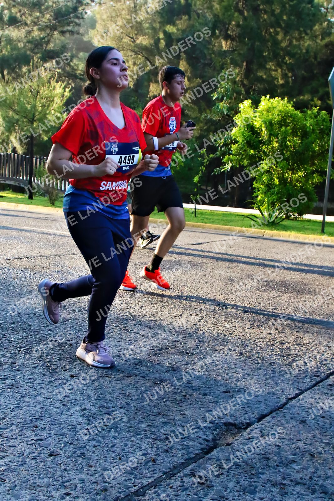 Foto de la CARRERA BIMBO GLOBAL RACE GUADALAJARA en Centro Comercial Andares, Blvd. Puerta de Hierro 4965, Zapopan a las 07:27 · dorsal 4499