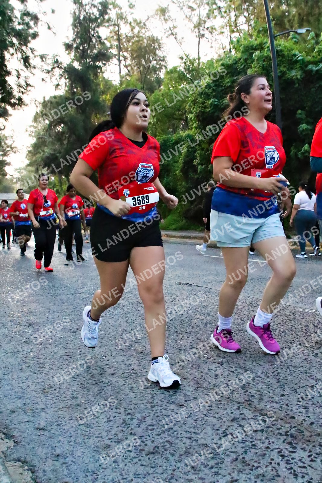Foto de la CARRERA BIMBO GLOBAL RACE GUADALAJARA en Centro Comercial Andares, Blvd. Puerta de Hierro 4965, Zapopan a las 07:05 · dorsal 3589, 2020, 1674