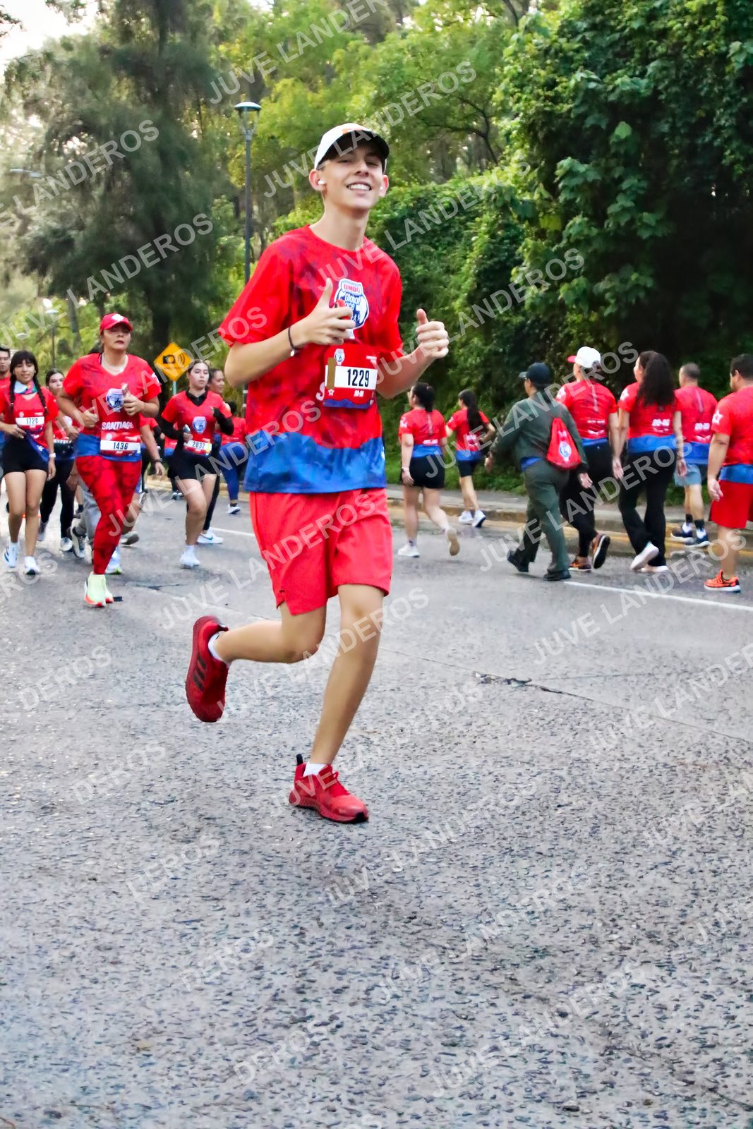 Foto de la CARRERA BIMBO GLOBAL RACE GUADALAJARA en Centro Comercial Andares, Blvd. Puerta de Hierro 4965, Zapopan a las 07:03 · dorsal 1229, 1436
