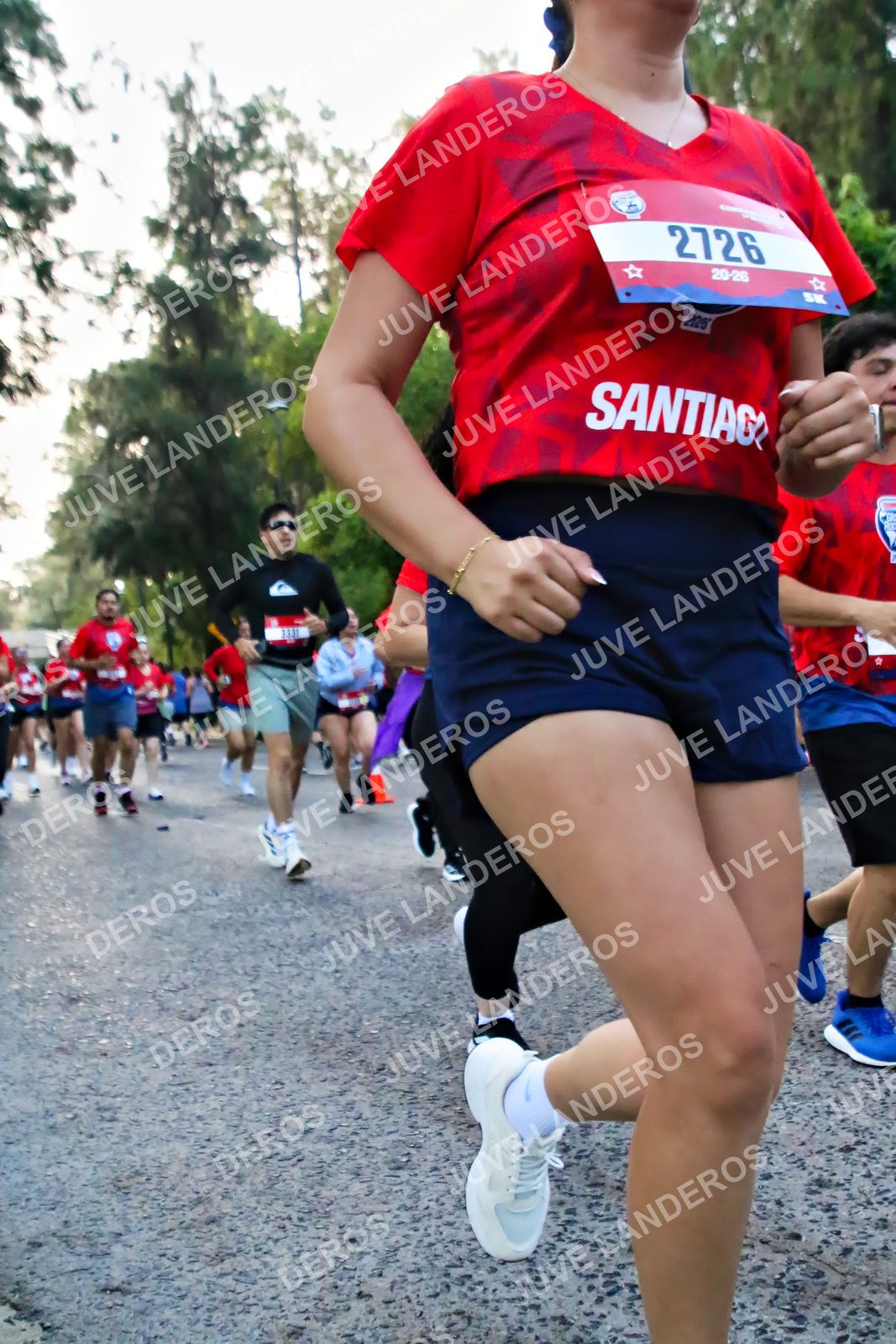 Foto de la CARRERA BIMBO GLOBAL RACE GUADALAJARA en Centro Comercial Andares, Blvd. Puerta de Hierro 4965, Zapopan a las 07:02 · dorsal 2726