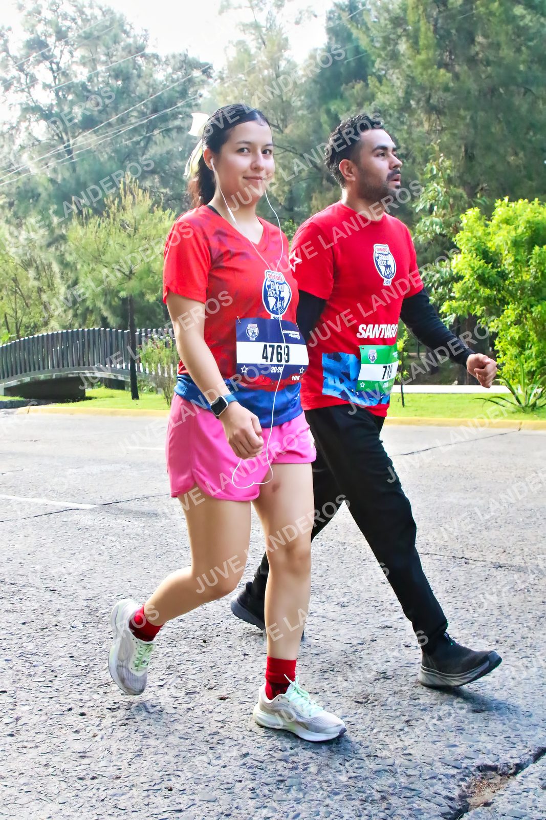 Foto de la CARRERA BIMBO GLOBAL RACE GUADALAJARA en Centro Comercial Andares, Blvd. Puerta de Hierro 4965, Zapopan a las 07:47 · dorsal 4769, 789