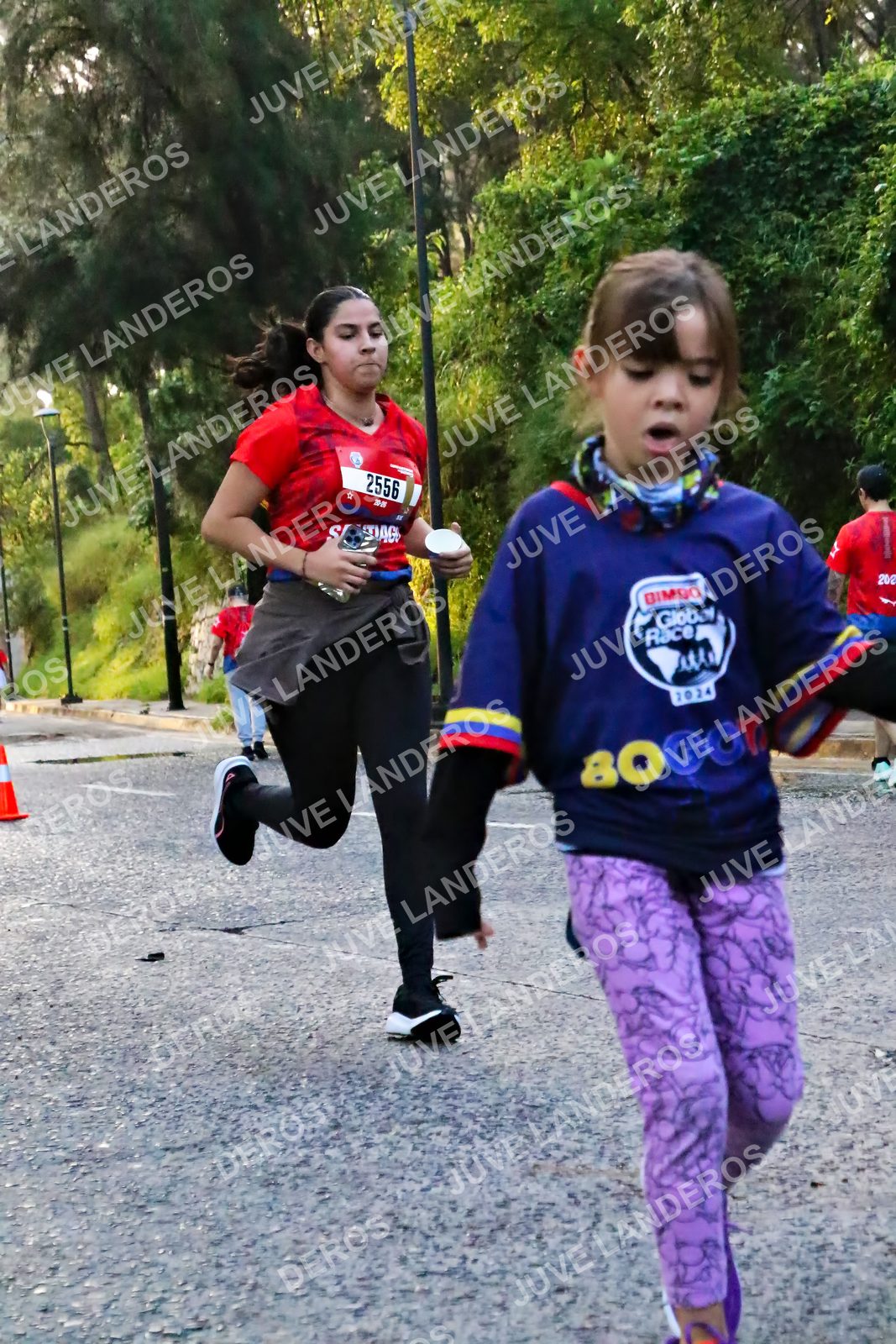 Foto de la CARRERA BIMBO GLOBAL RACE GUADALAJARA en Centro Comercial Andares, Blvd. Puerta de Hierro 4965, Zapopan a las 07:07 · dorsal 2556, 2024