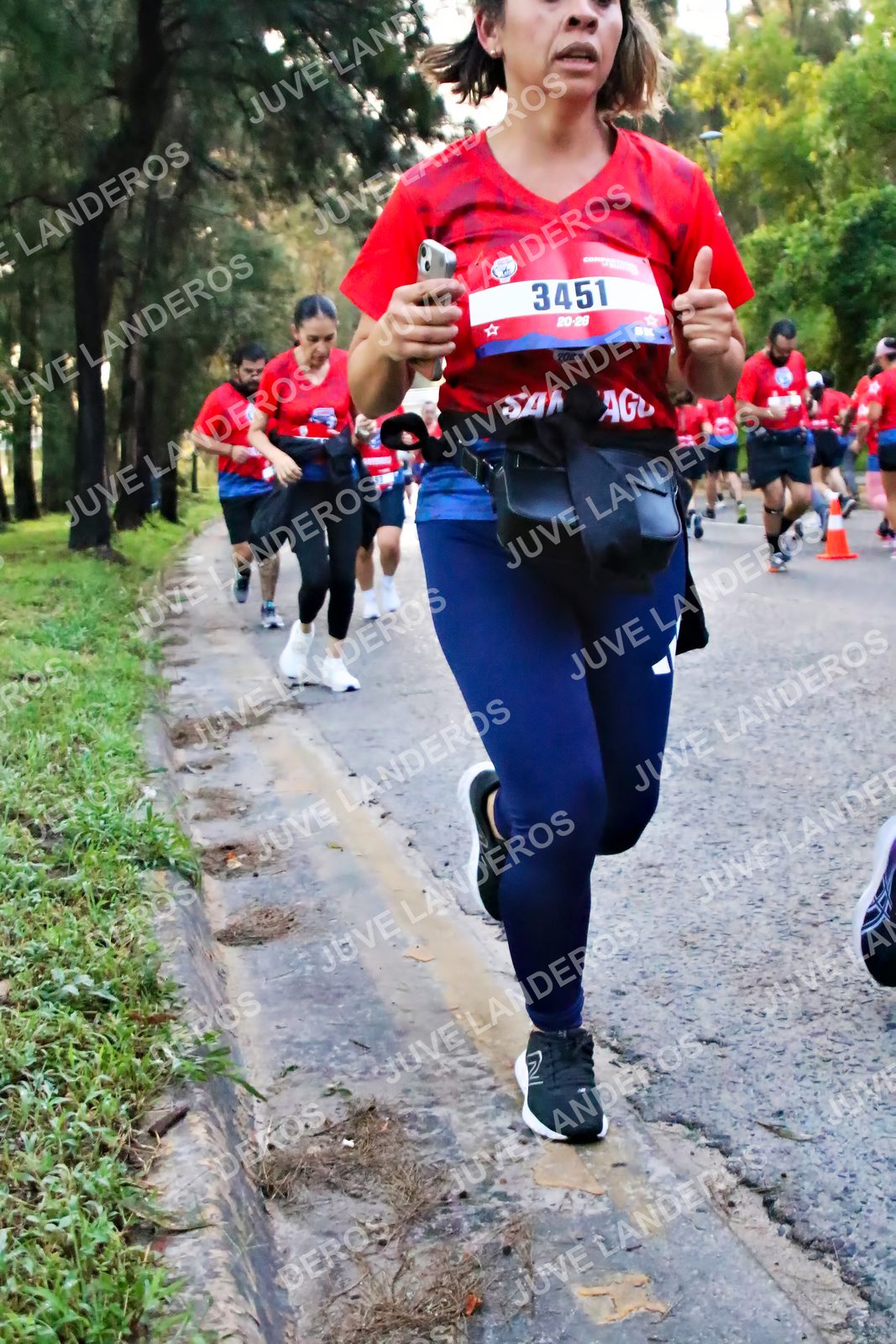 Foto de la CARRERA BIMBO GLOBAL RACE GUADALAJARA en Centro Comercial Andares, Blvd. Puerta de Hierro 4965, Zapopan a las 06:56 · dorsal 3451