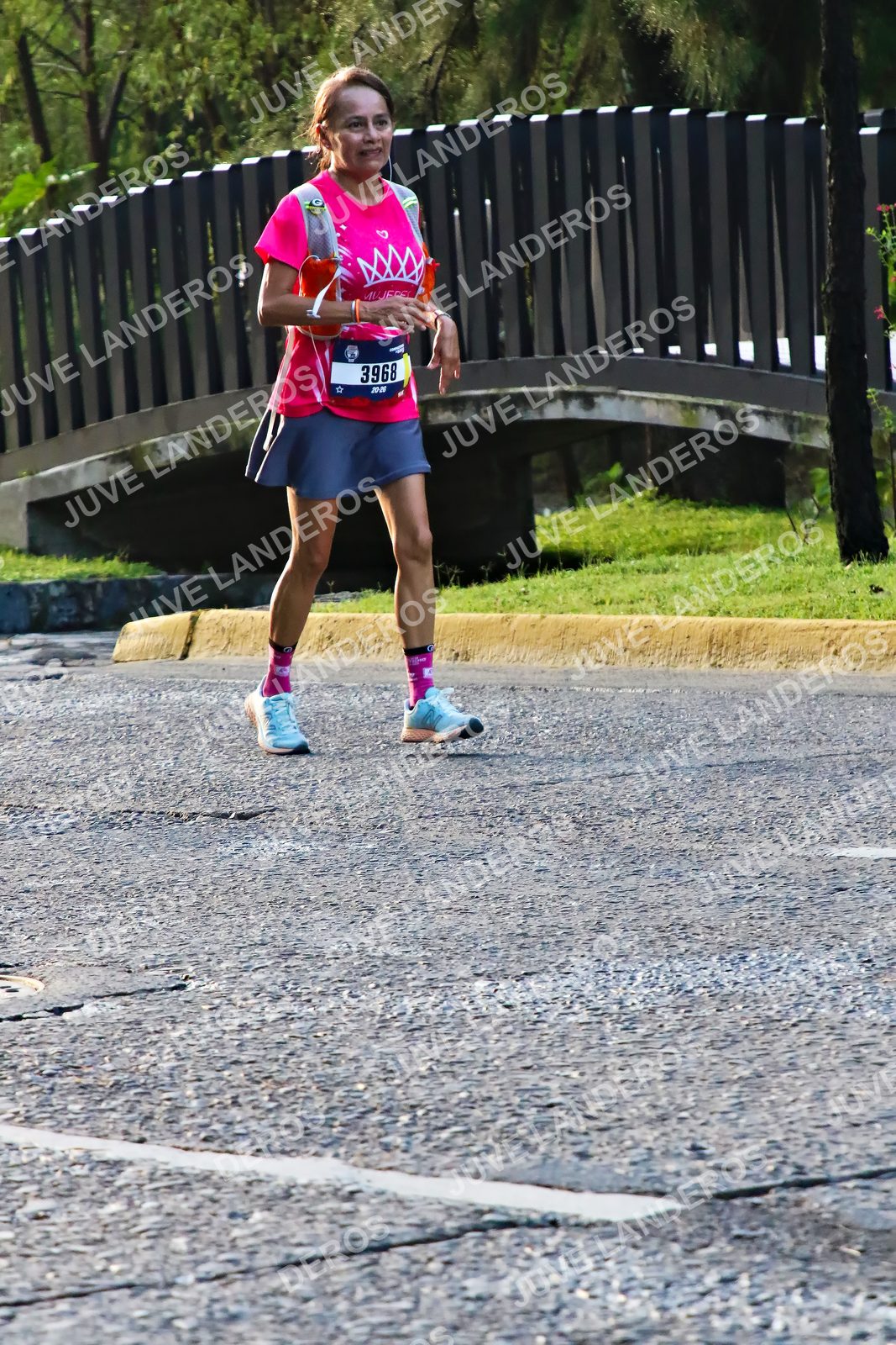 Foto de la CARRERA BIMBO GLOBAL RACE GUADALAJARA en Centro Comercial Andares, Blvd. Puerta de Hierro 4965, Zapopan a las 07:34 · dorsal 3968