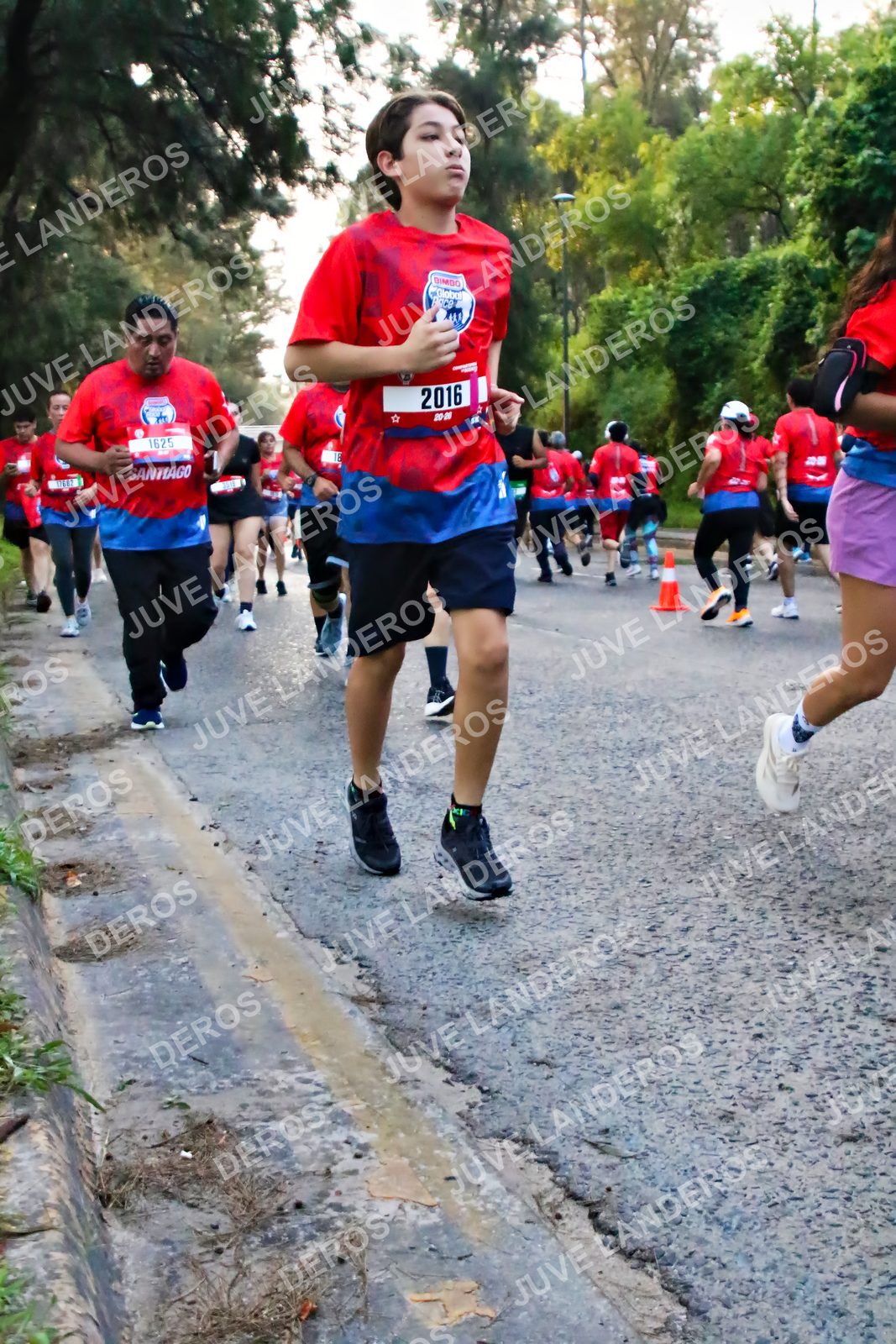 Foto de la CARRERA BIMBO GLOBAL RACE GUADALAJARA en Centro Comercial Andares, Blvd. Puerta de Hierro 4965, Zapopan a las 06:59 · dorsal 2016, 1625